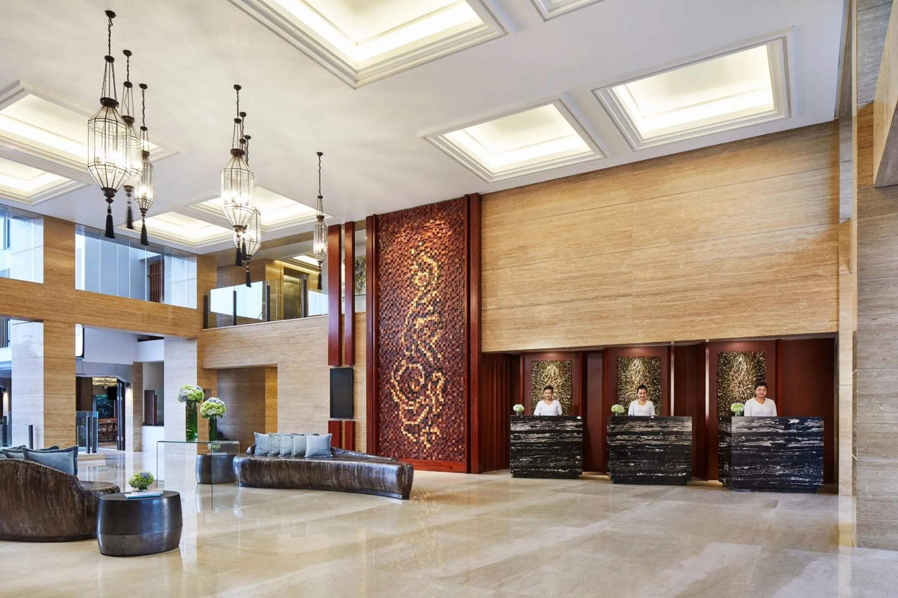 Lobby or reception in Fairfield by Marriott Bali Legian