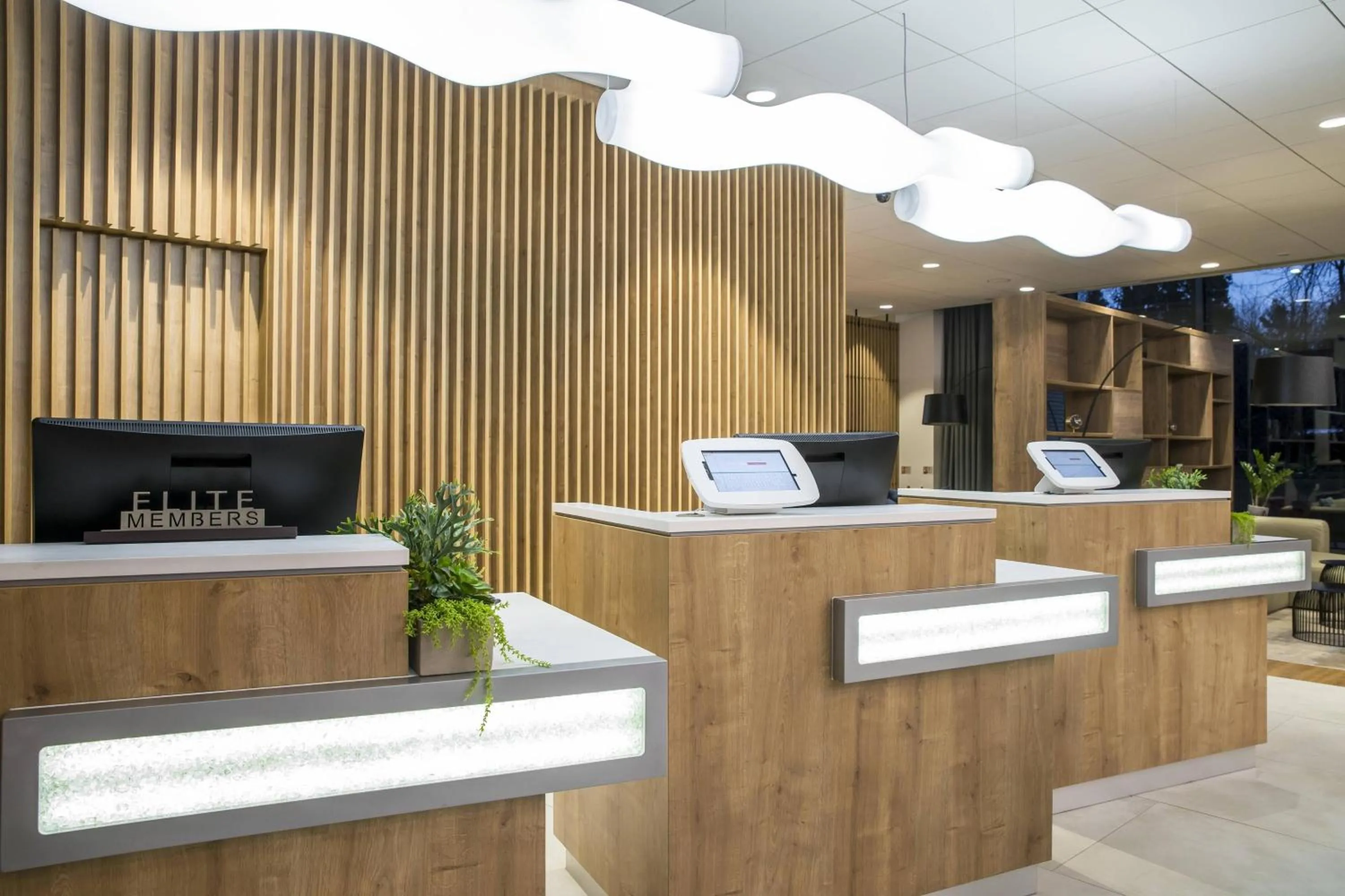 Lobby or reception in Courtyard by Marriott Edinburgh West