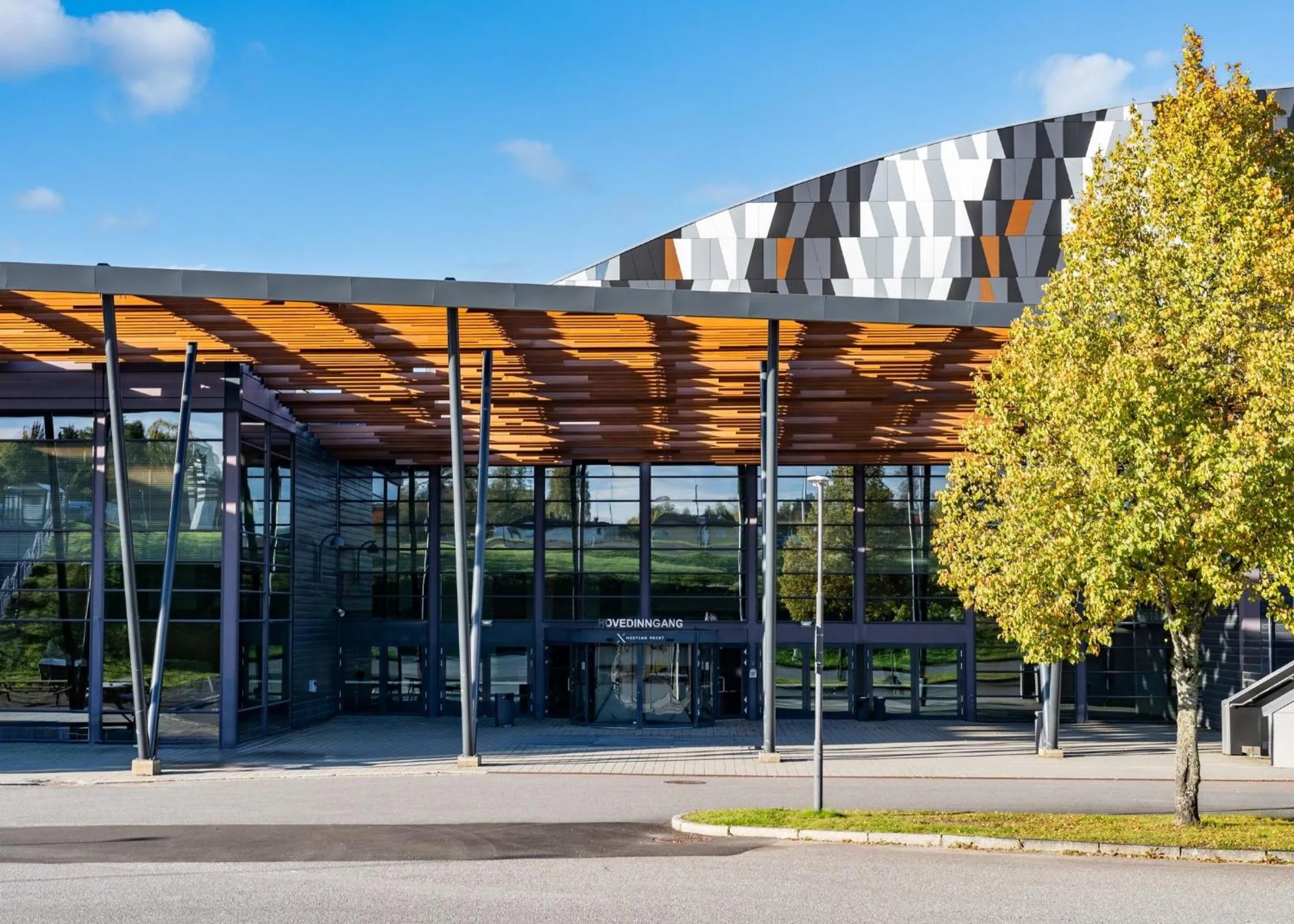 Property building in X Hotel