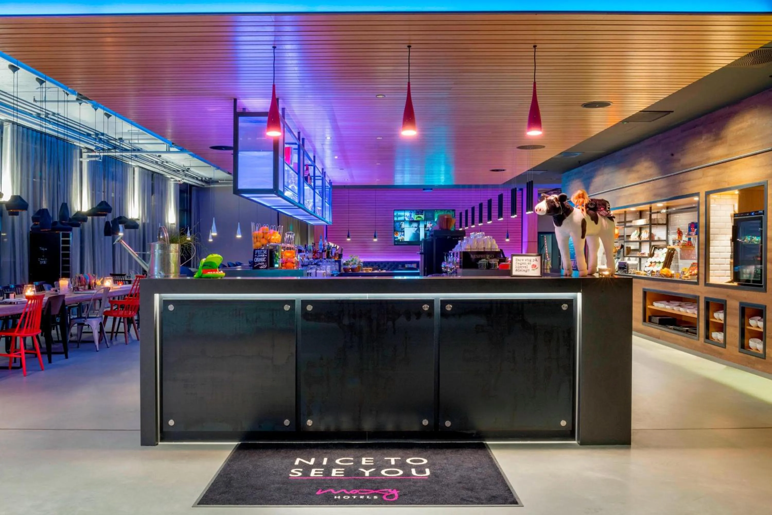 Lobby or reception in X Hotel