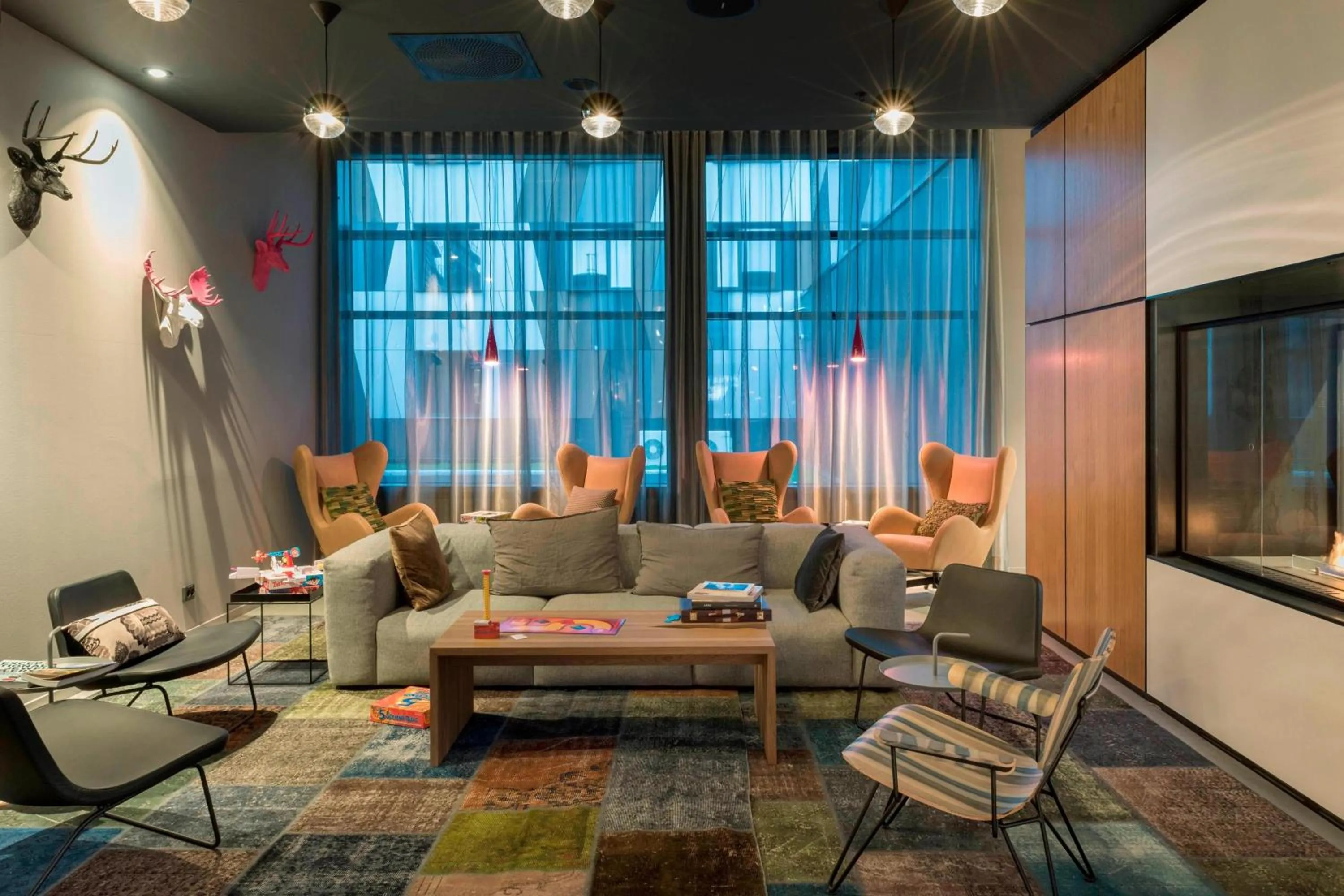 Lobby or reception in X Hotel