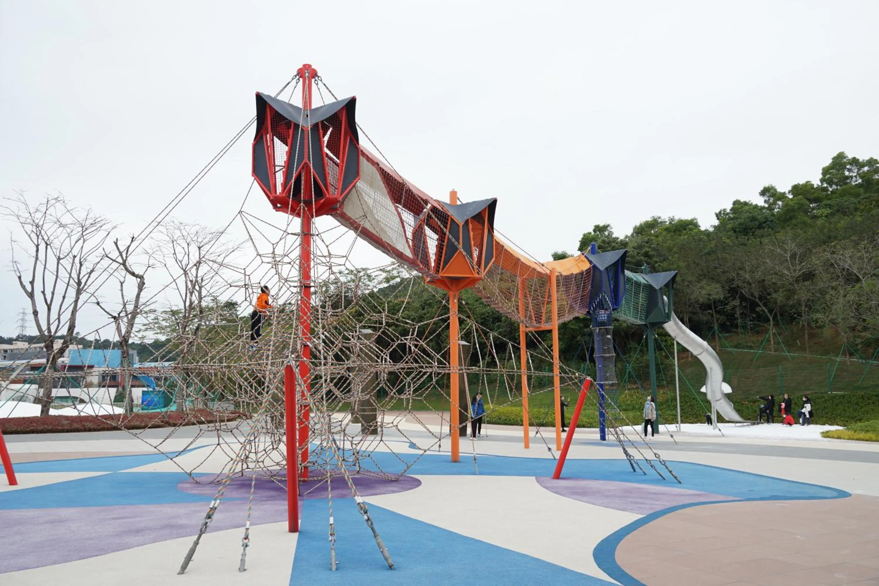 Children play ground in Shenzhen Marriott Hotel Golden Bay