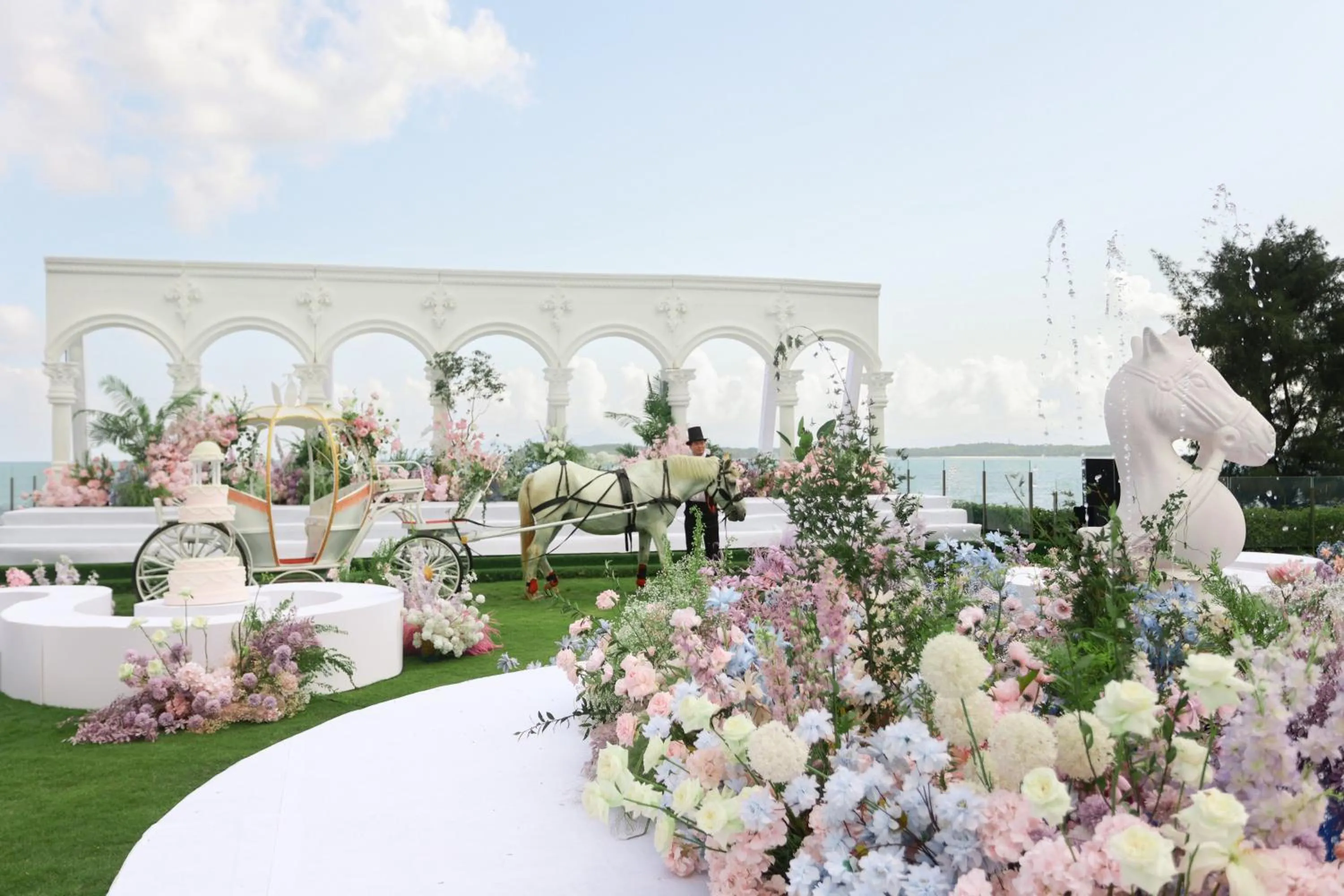 wedding in Shenzhen Marriott Hotel Golden Bay