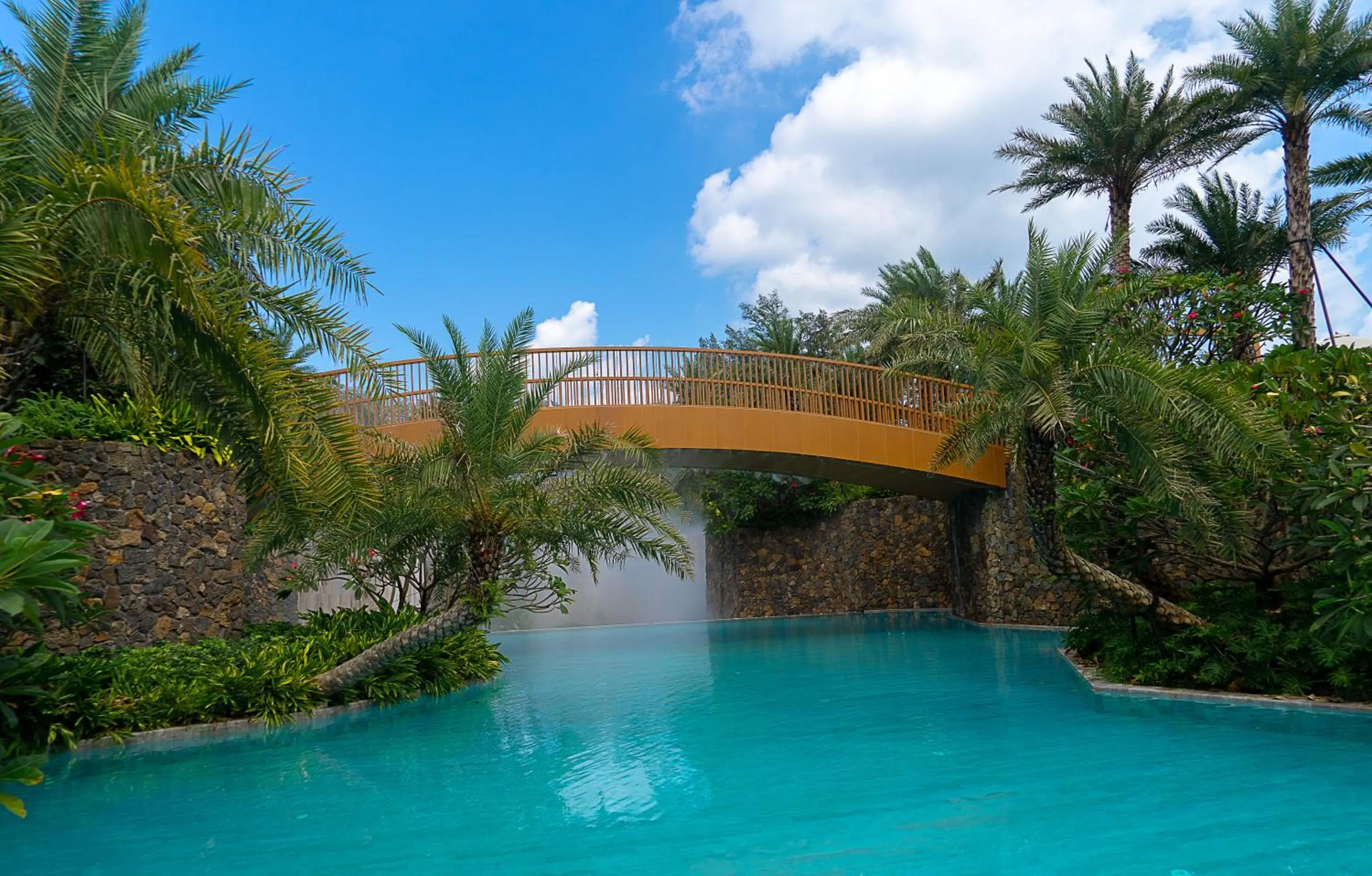 Garden in Shenzhen Marriott Hotel Golden Bay