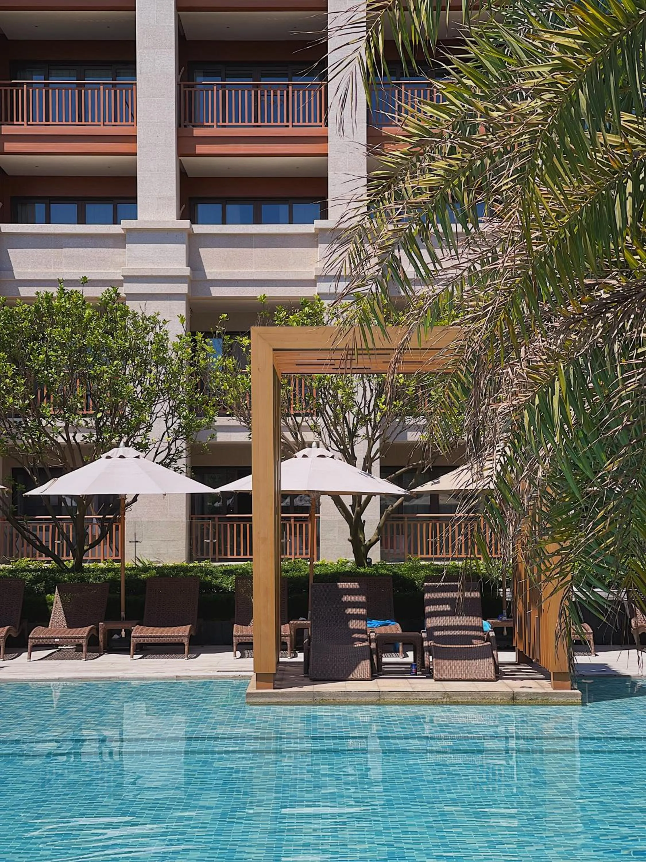 Garden in Shenzhen Marriott Hotel Golden Bay