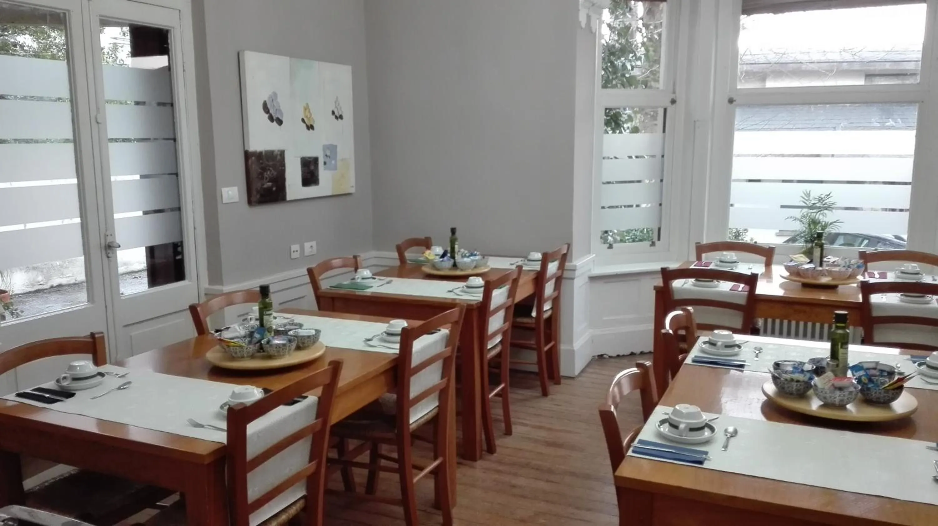 Dining area in Hotel Neguri