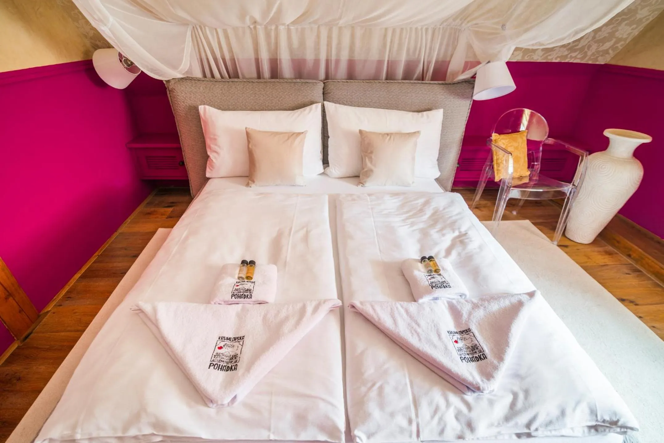 Bed in Krumlovská pohádka