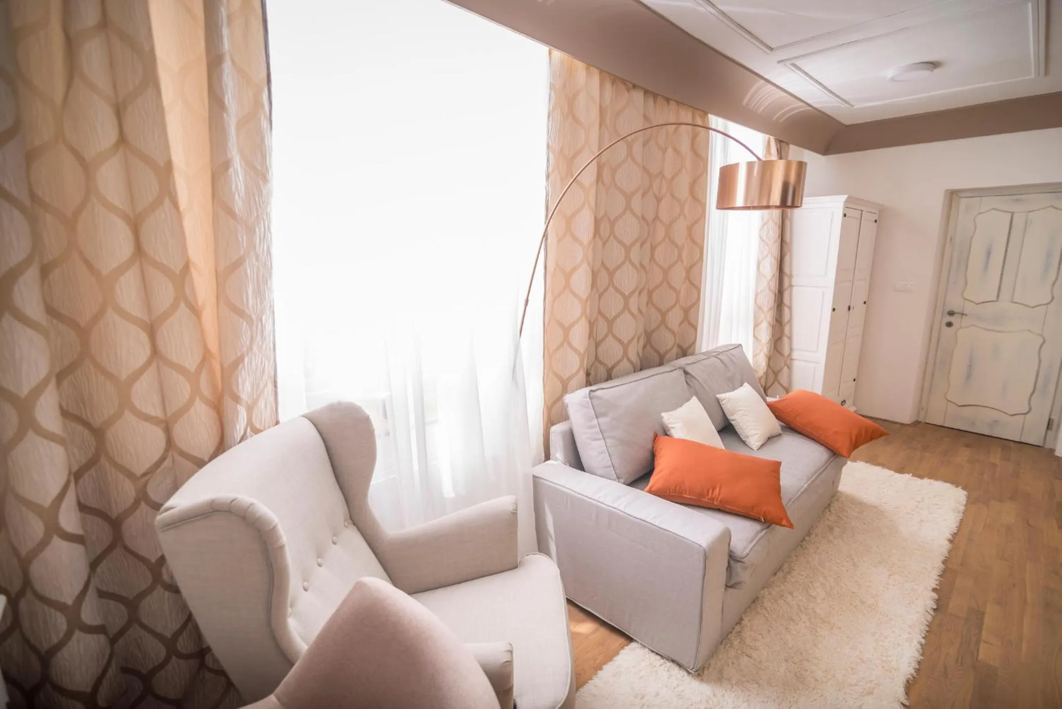 Seating area in Krumlovská pohádka