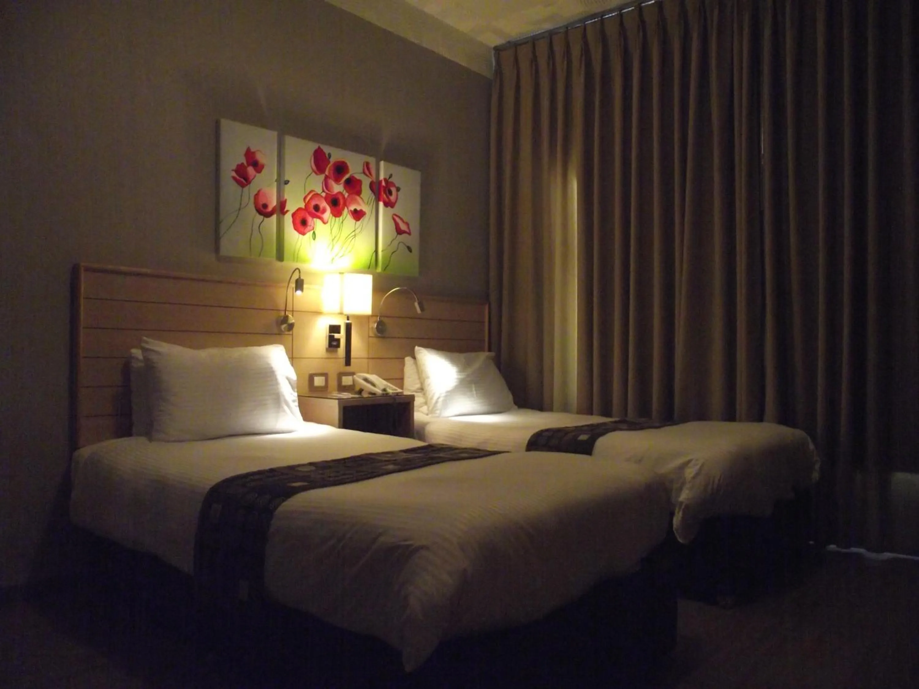 Bed in Crystal Suites