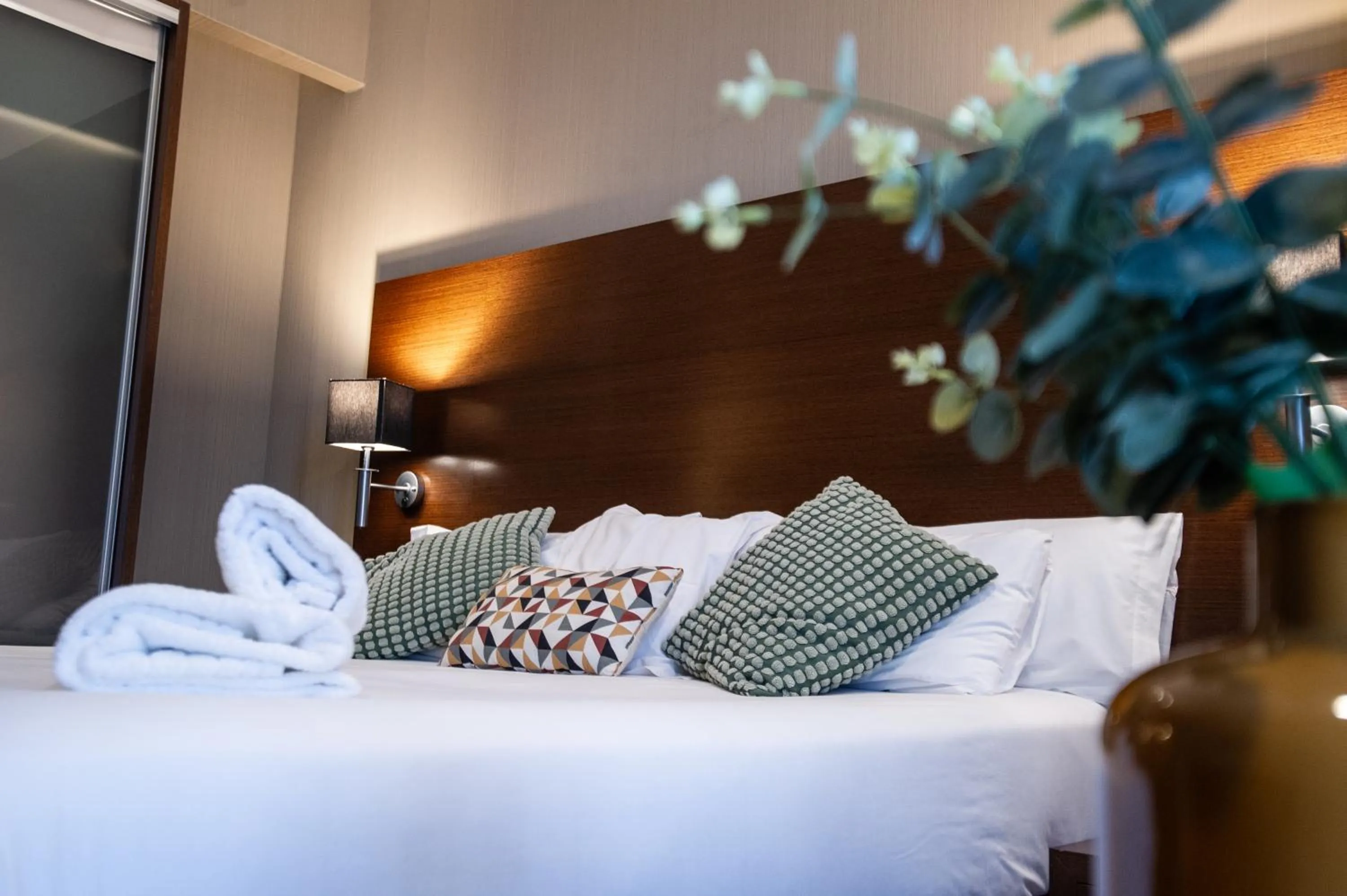 Bed in AZZ Valencia Congress Hotel & Spa