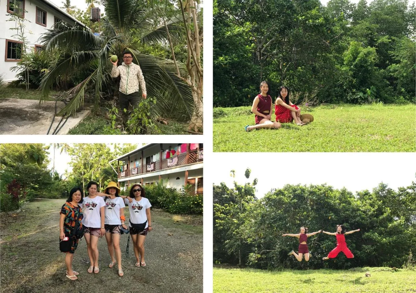 group of guests in RTMS Guesthouse Semporna