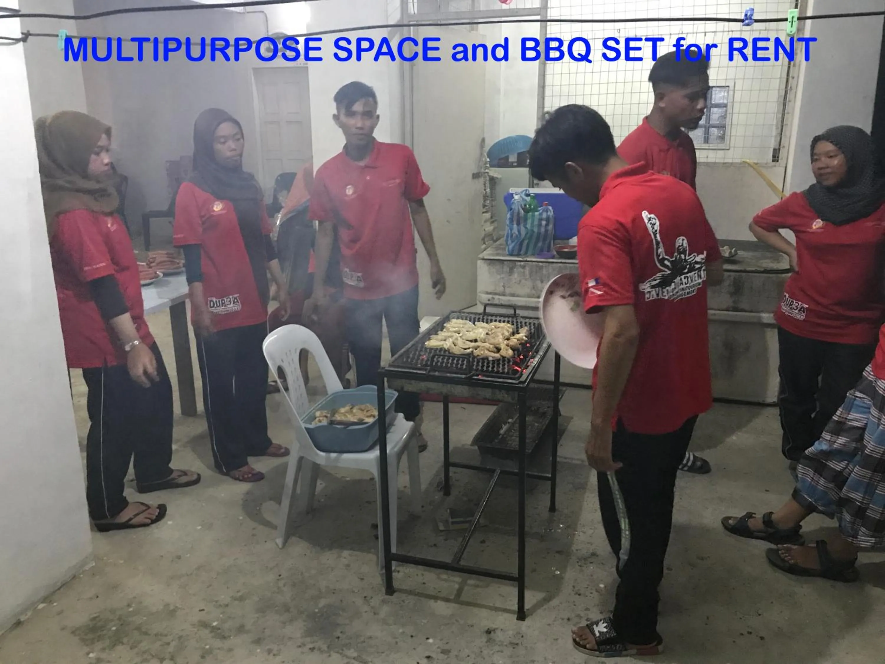 BBQ facilities in RTMS Guesthouse Semporna