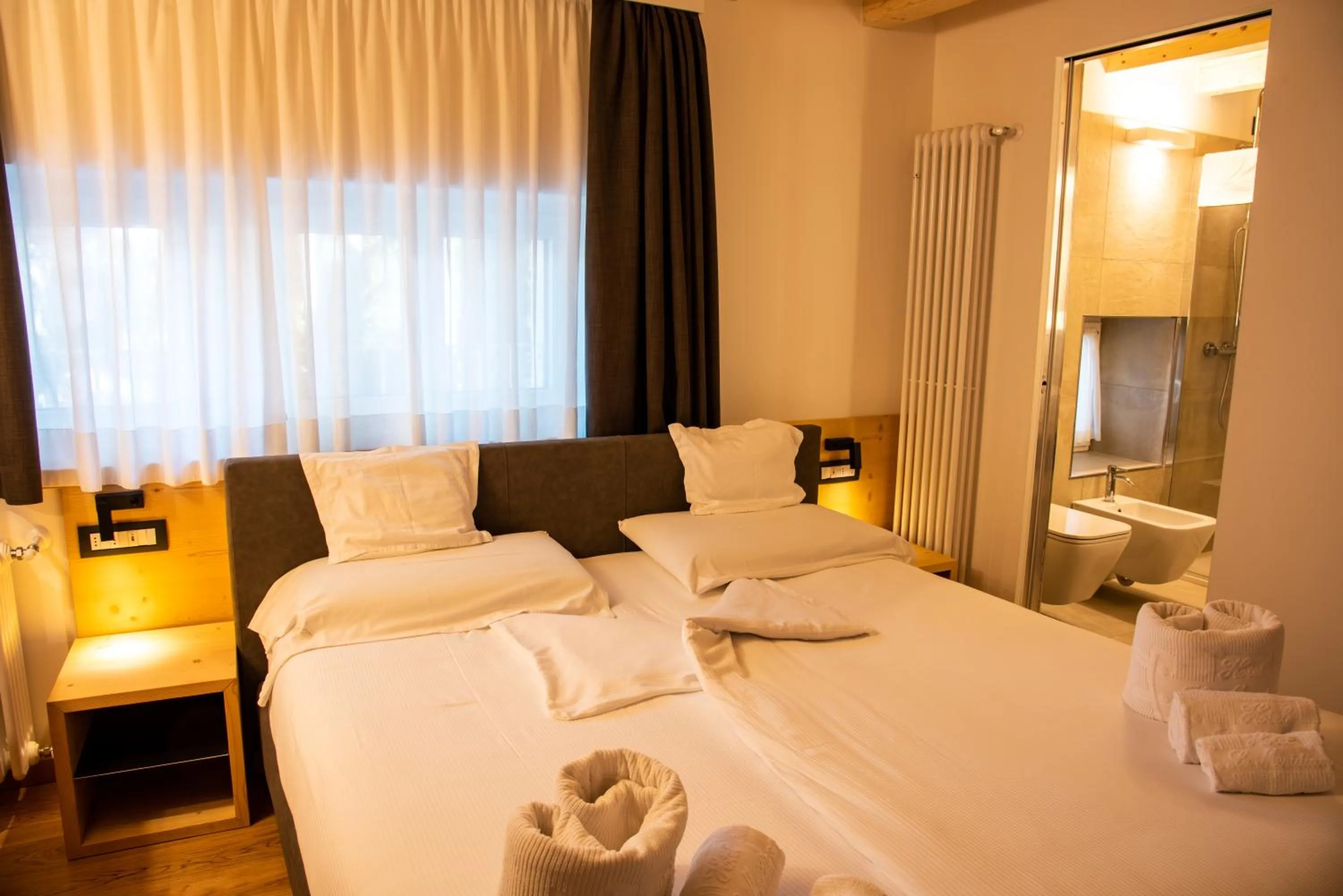 Bedroom, Bed in Hotel La Meridiana