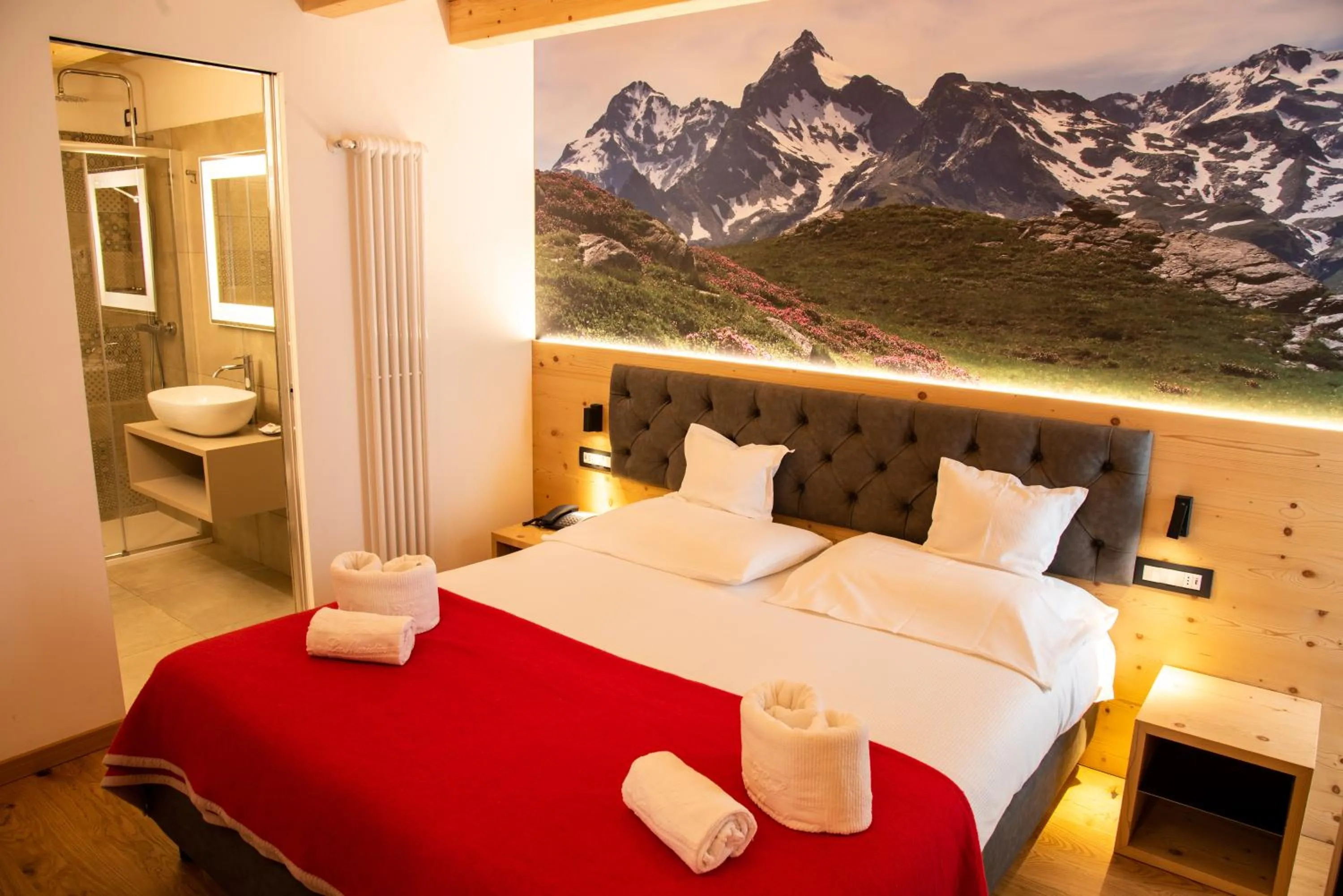 Bedroom, Bed in Hotel La Meridiana