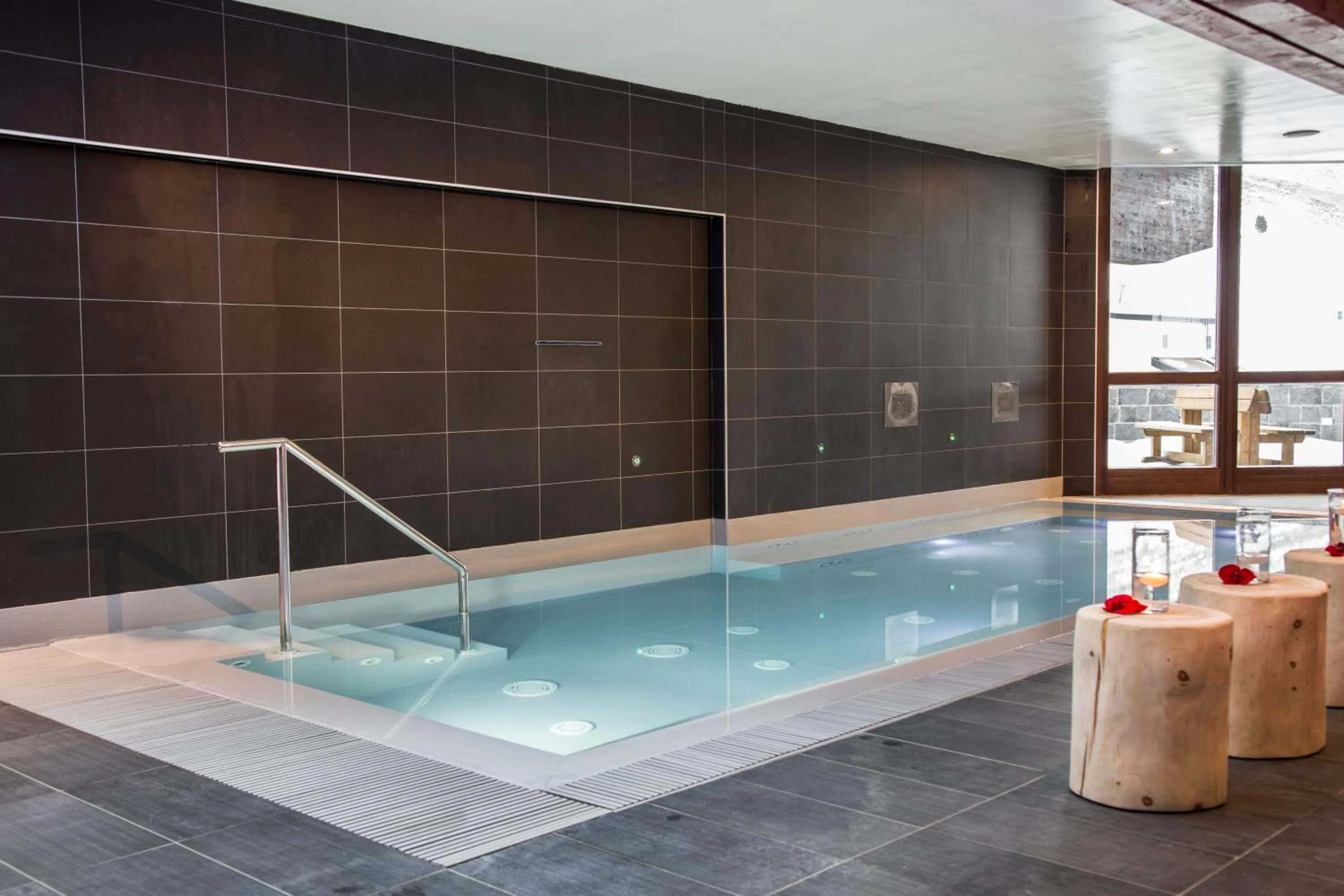 Spa and wellness centre/facilities in Blu Hotel Senales Zirm-Cristal