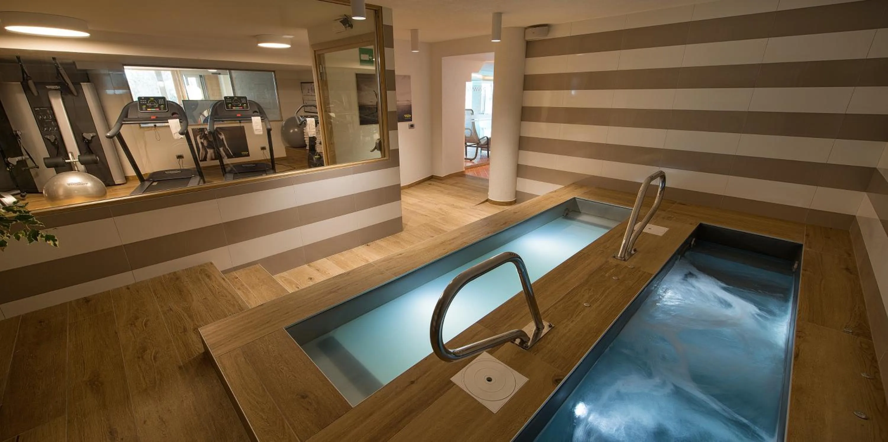 Spa and wellness centre/facilities in Hotel Baita Montana