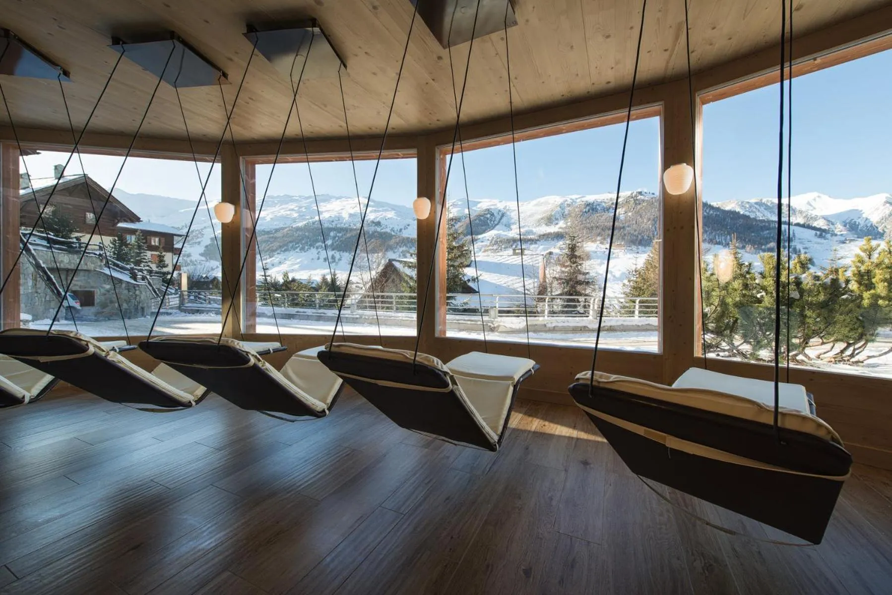 Spa and wellness centre/facilities in Hotel Baita Montana