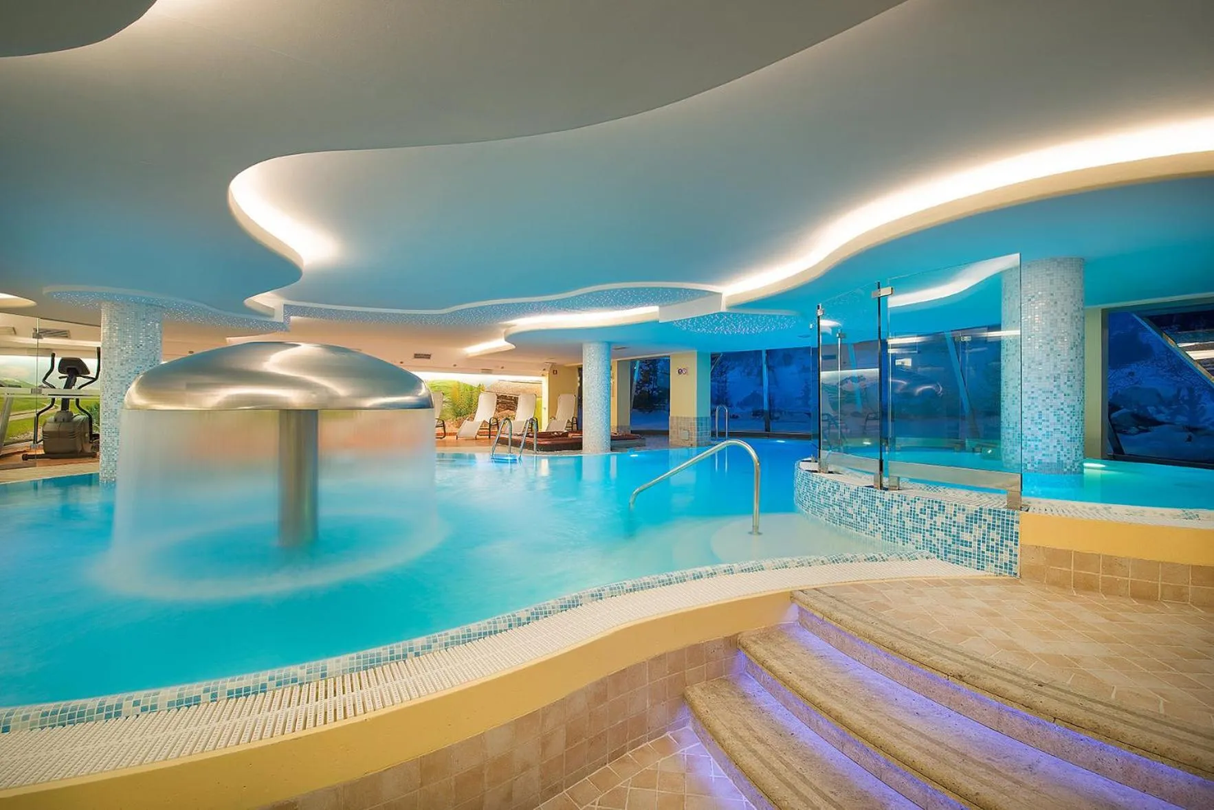 Spa and wellness centre/facilities in Hotel Baita Montana