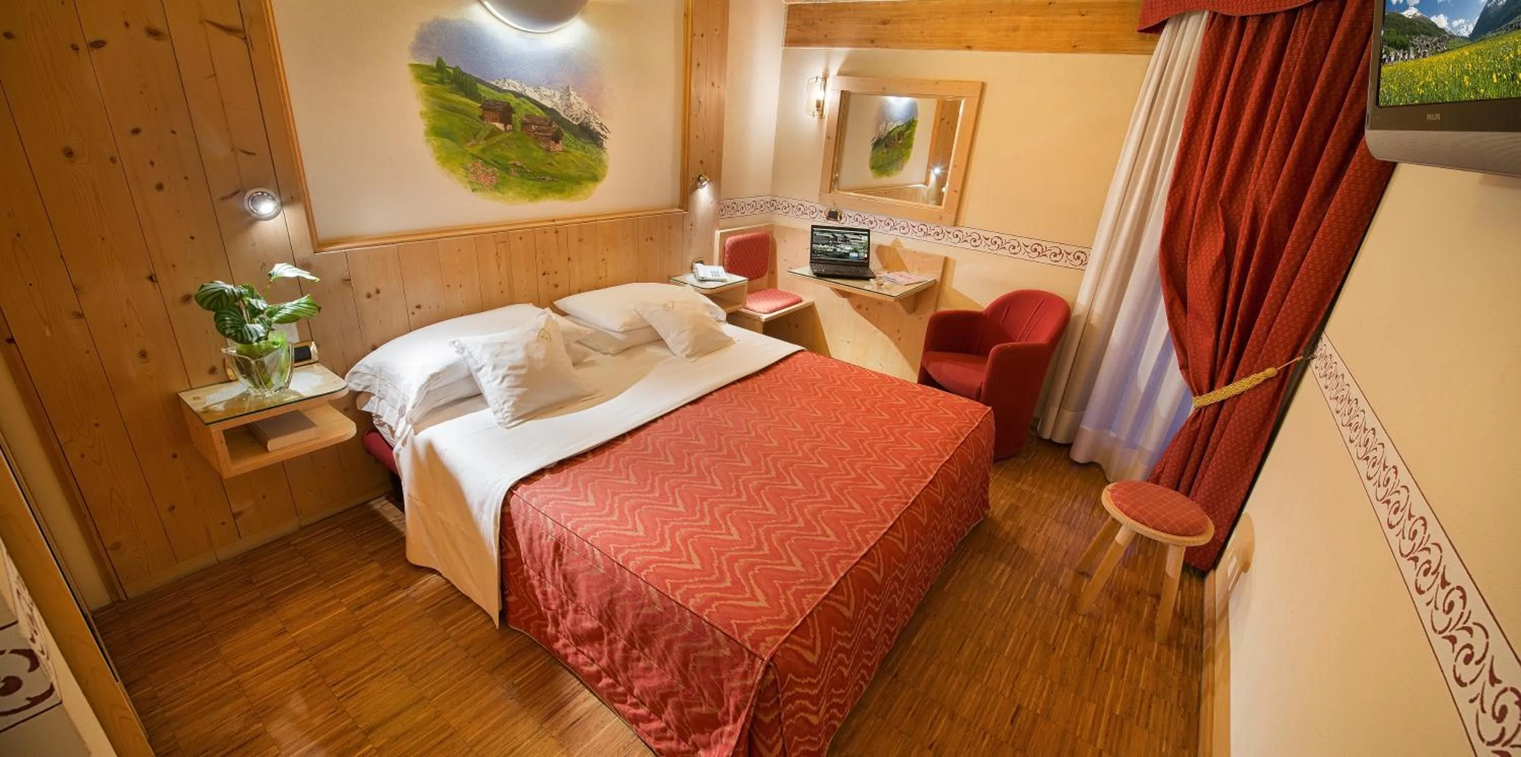 Photo of the whole room, Bed in Hotel Baita Montana