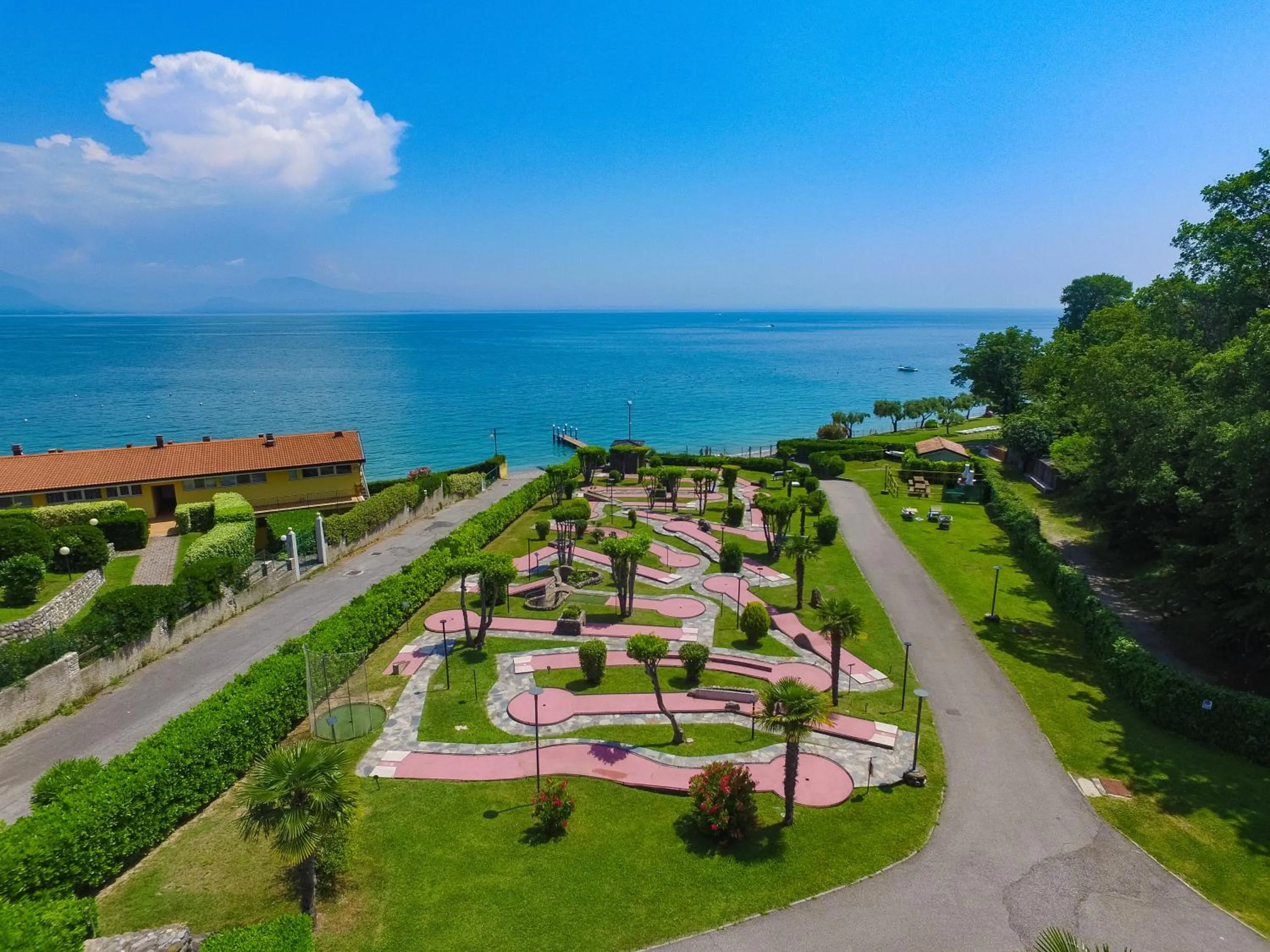 Minigolf in Apparthotel San Sivino