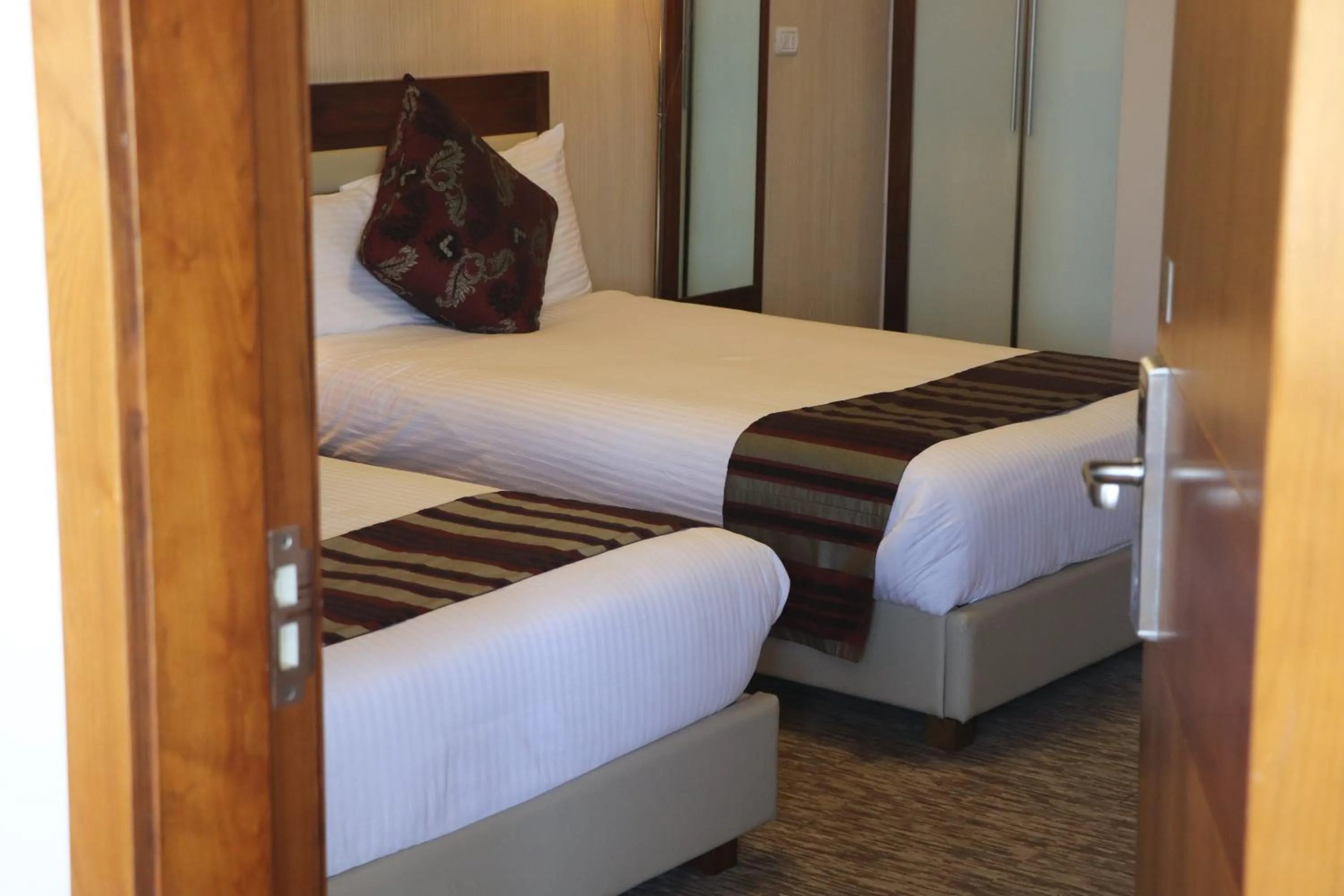 Bed in Mamba Point Hotel