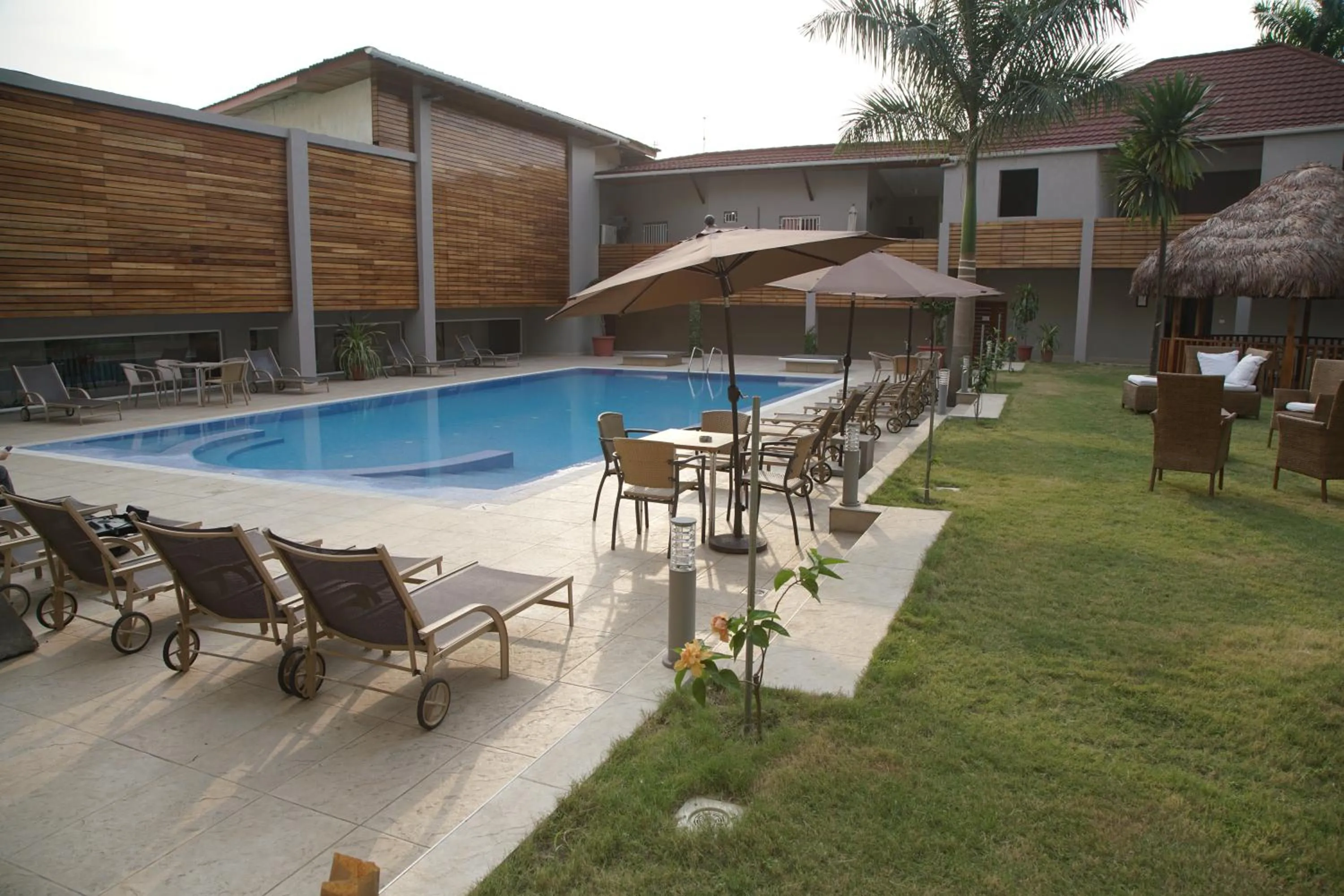 Swimming pool in Mamba Point Hotel