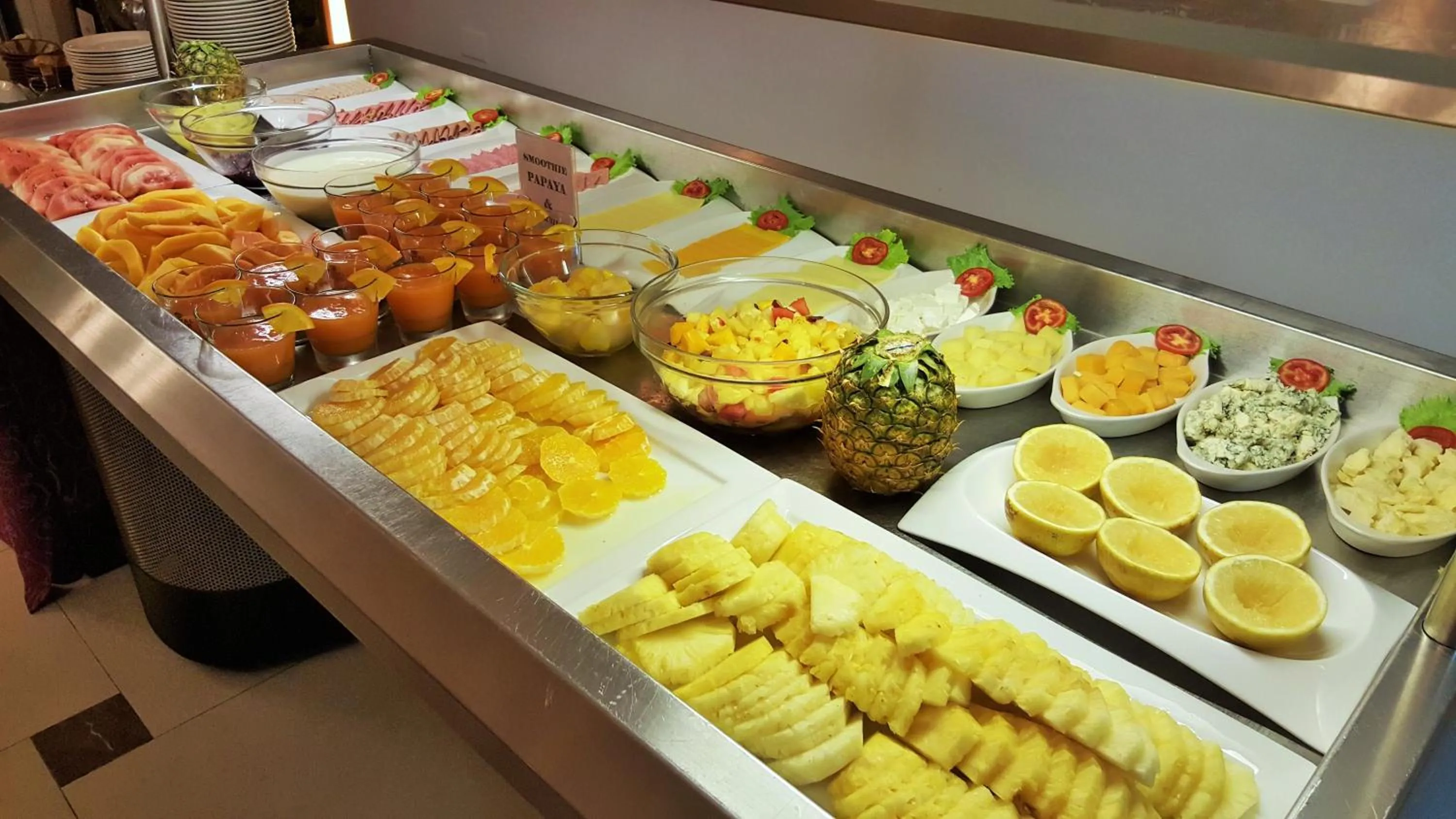 Continental breakfast in Mamba Point Hotel