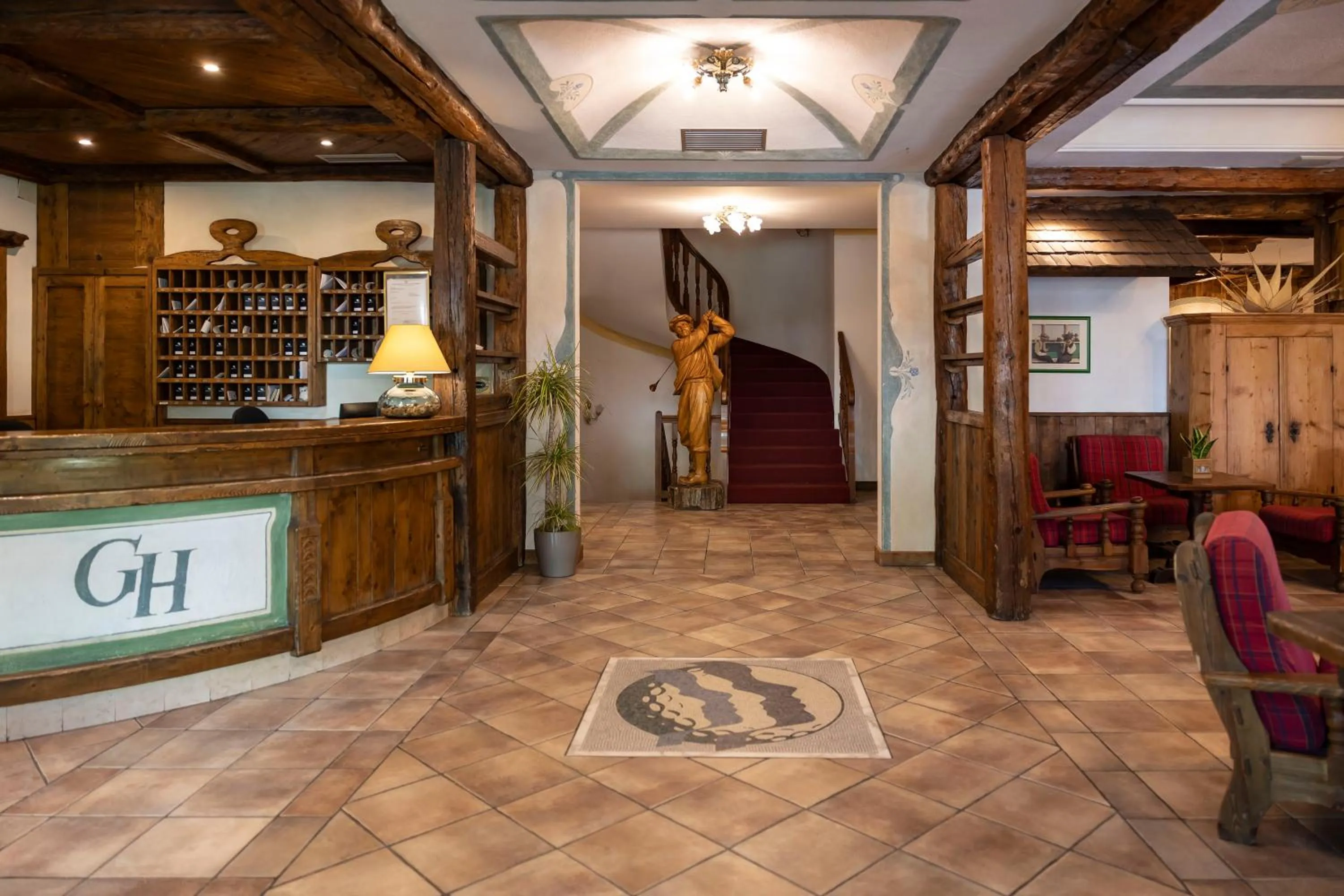 Lobby or reception in Golf Hotel