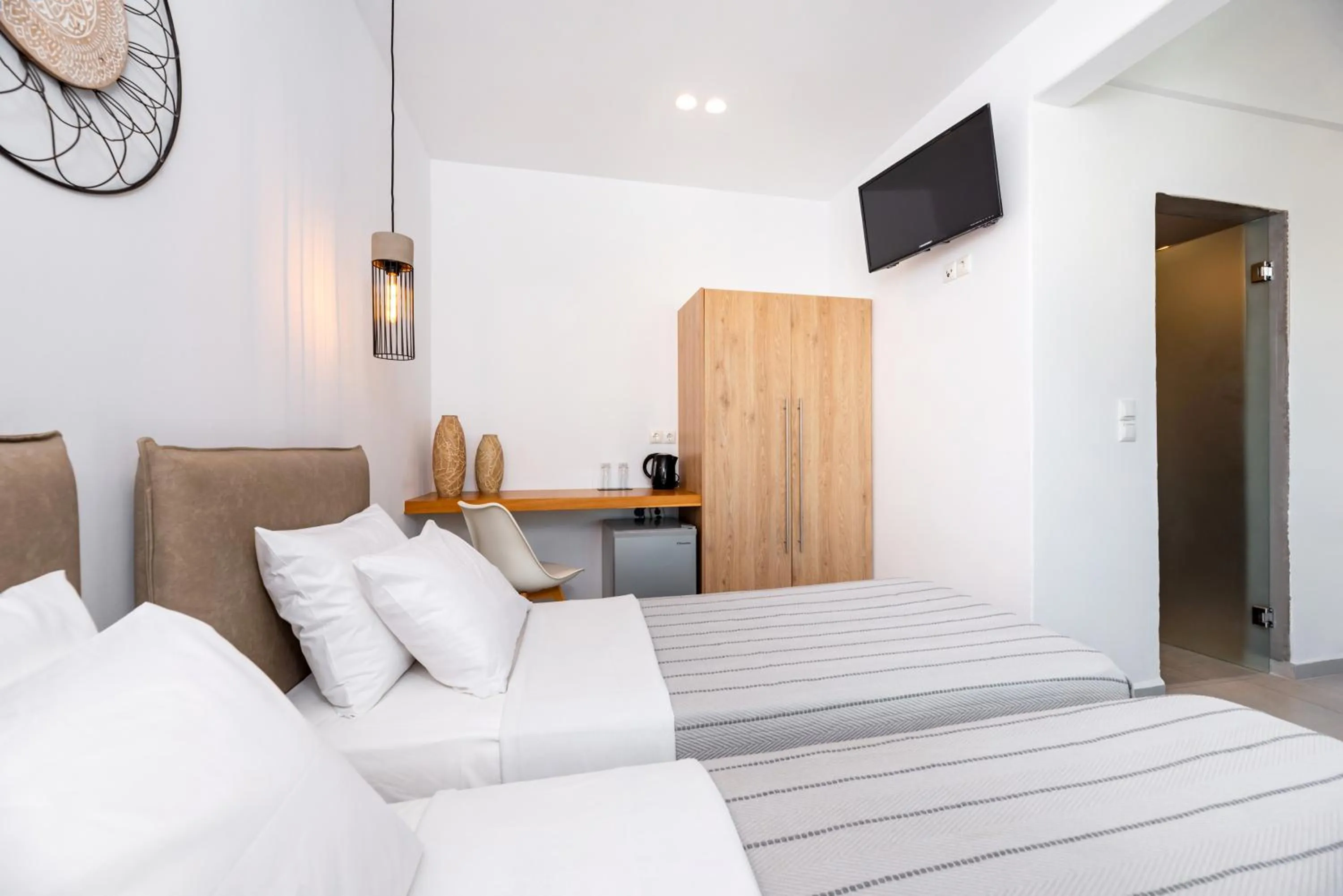 Bedroom, Bed in Kalisperis Hotel