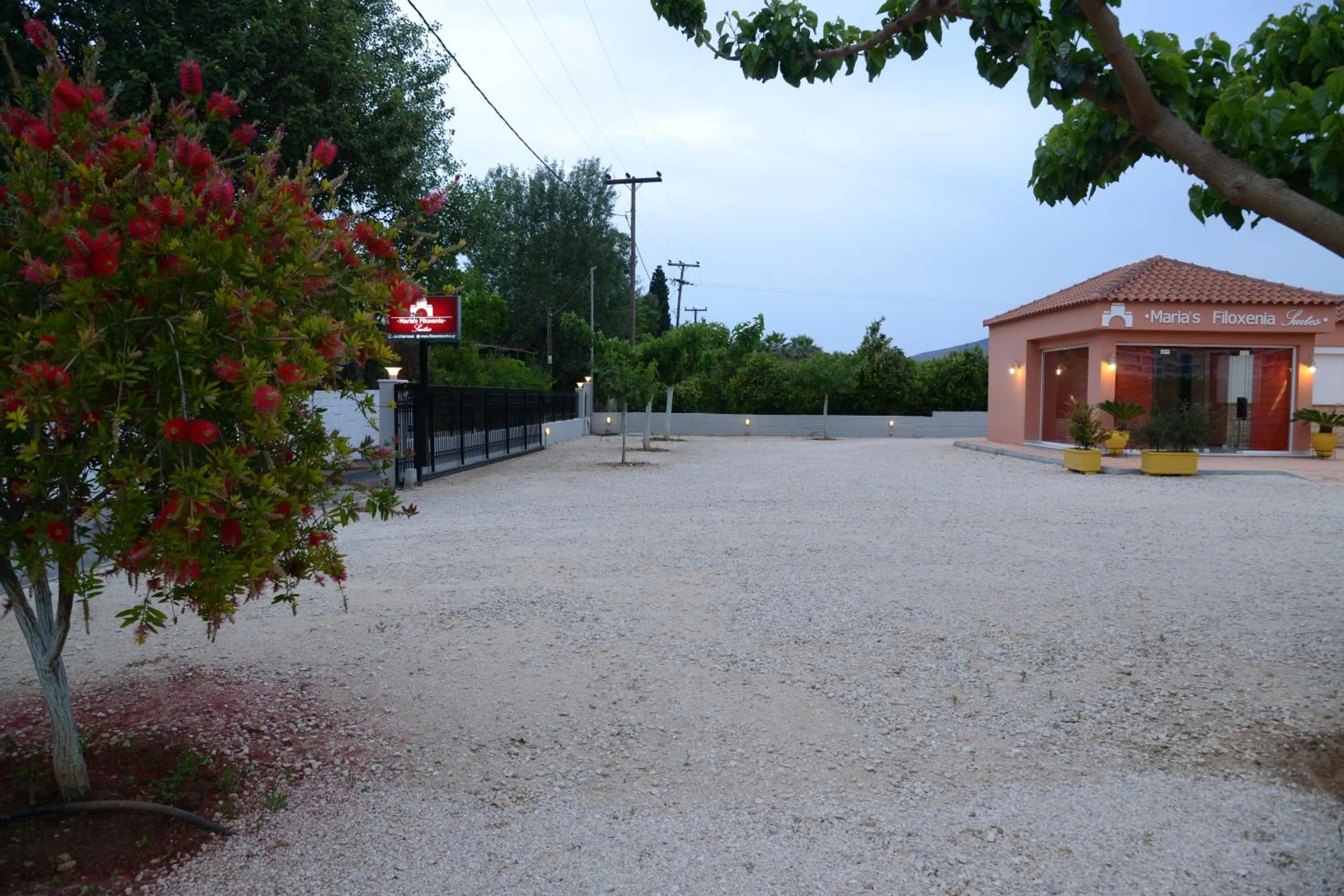 Facade/entrance in Maria's Filoxenia Suites