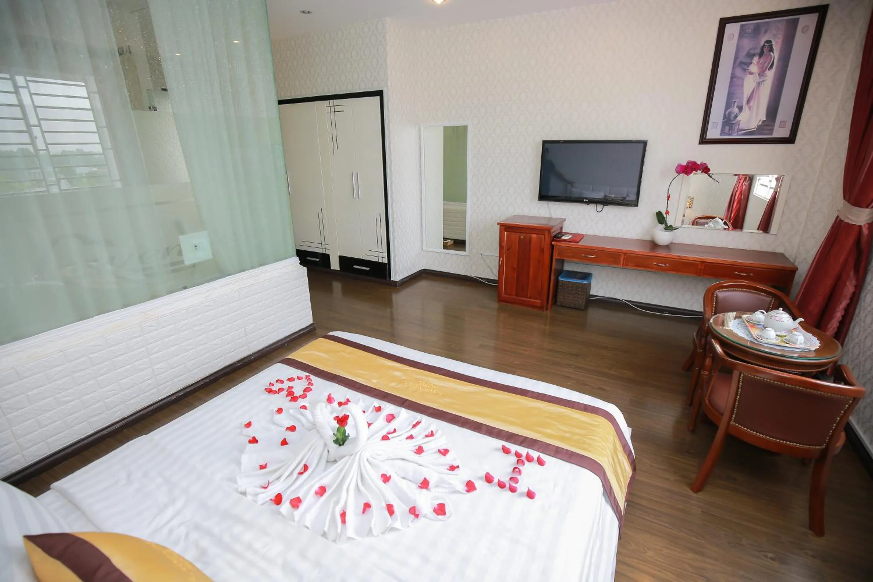 Bed in Lavender Hotel