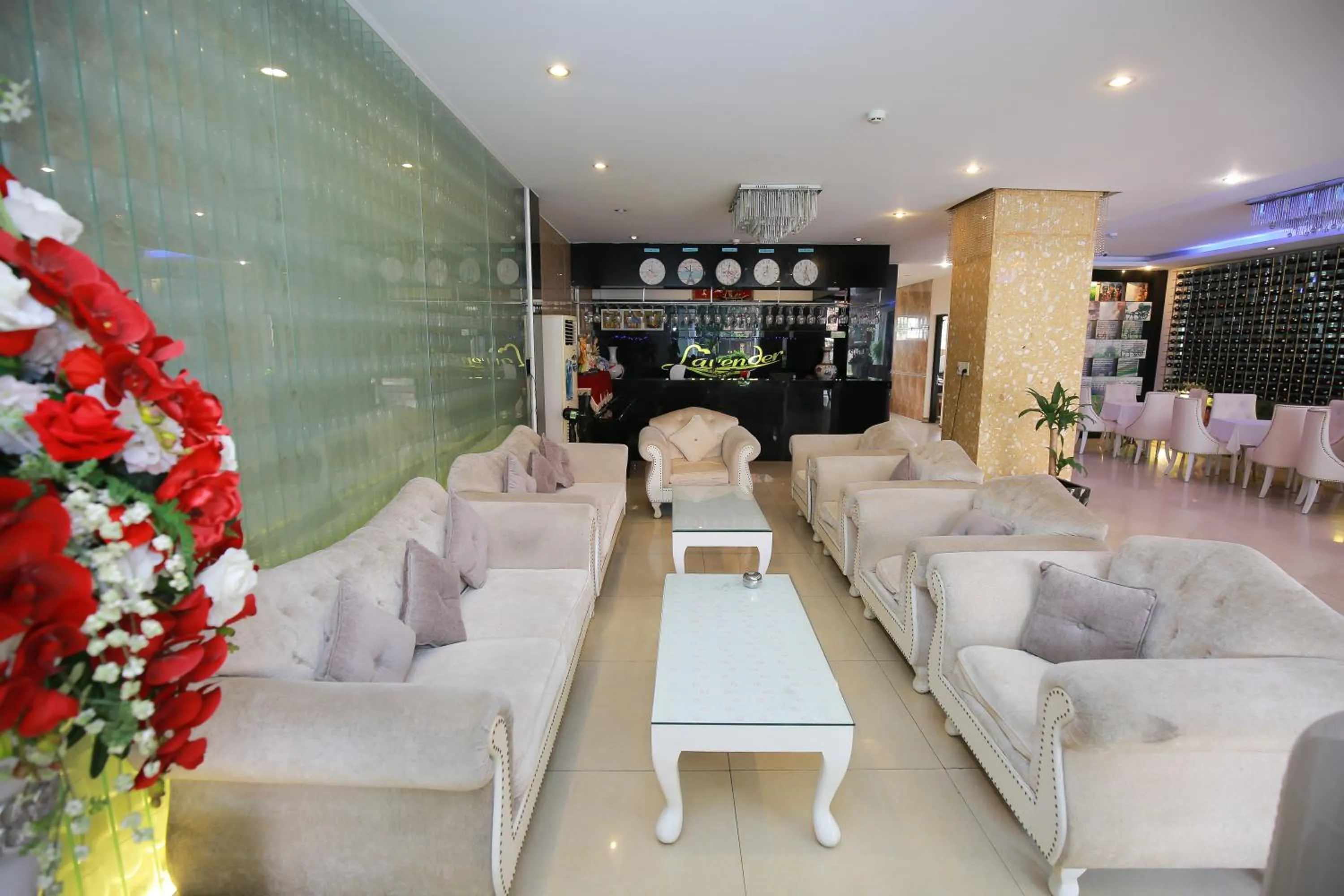 Lobby or reception in Lavender Hotel