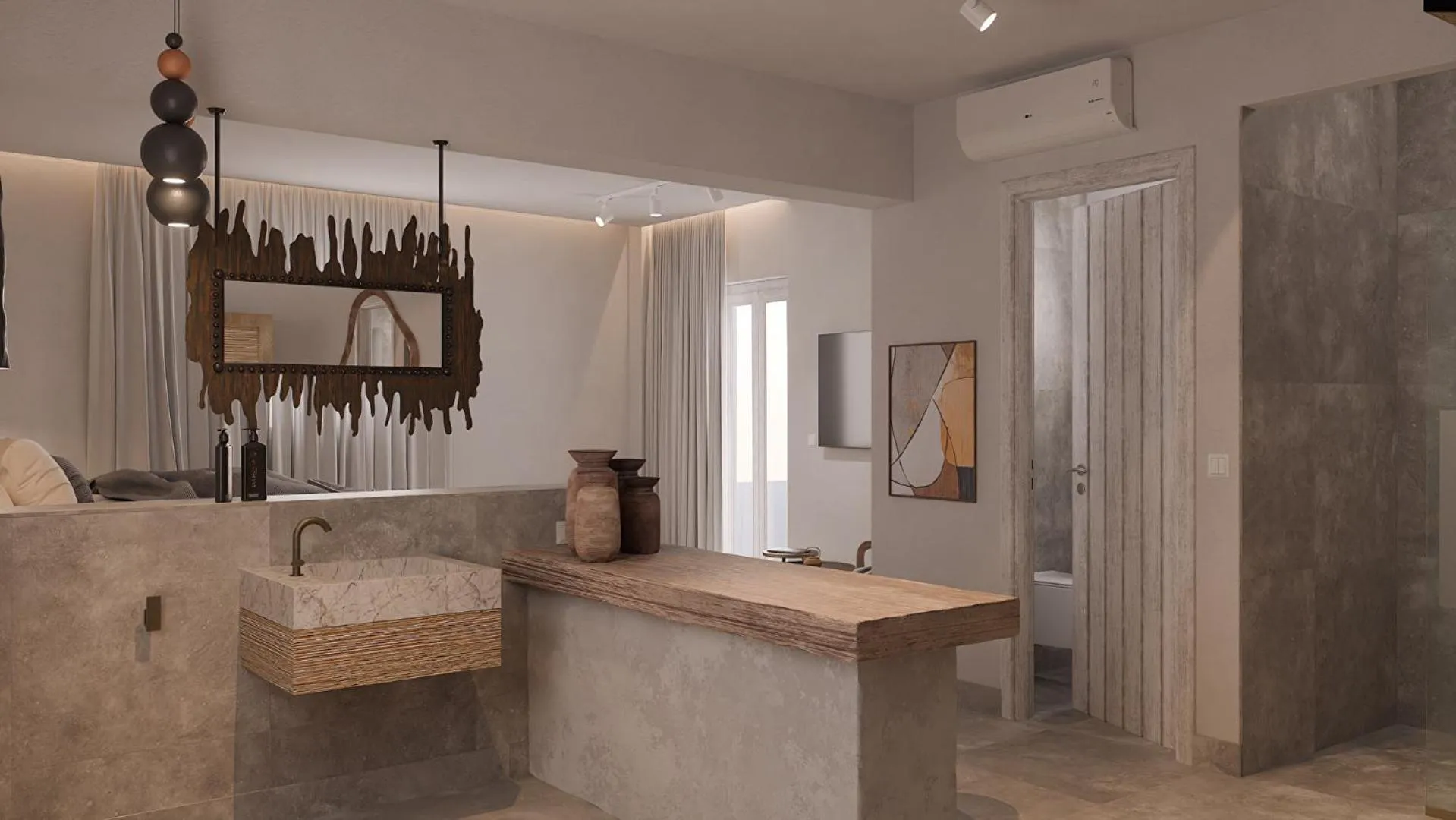 Decorative detail in F Fine Suites - Adults Only