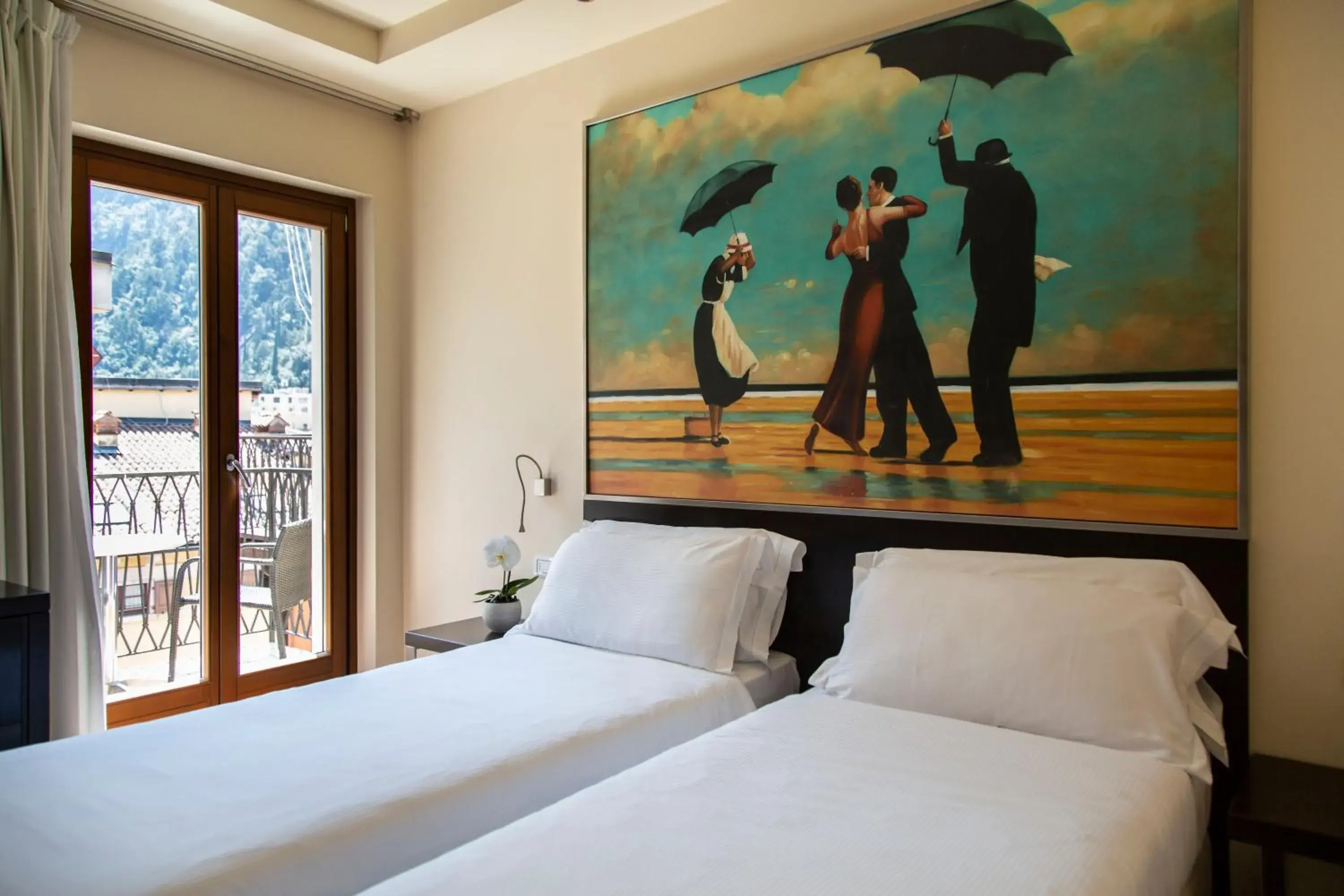 Standard Double or Twin Room with Balcony in Hotel Antico Borgo Standard Double or Twin Room with Balcony in Hotel Antico Borgo