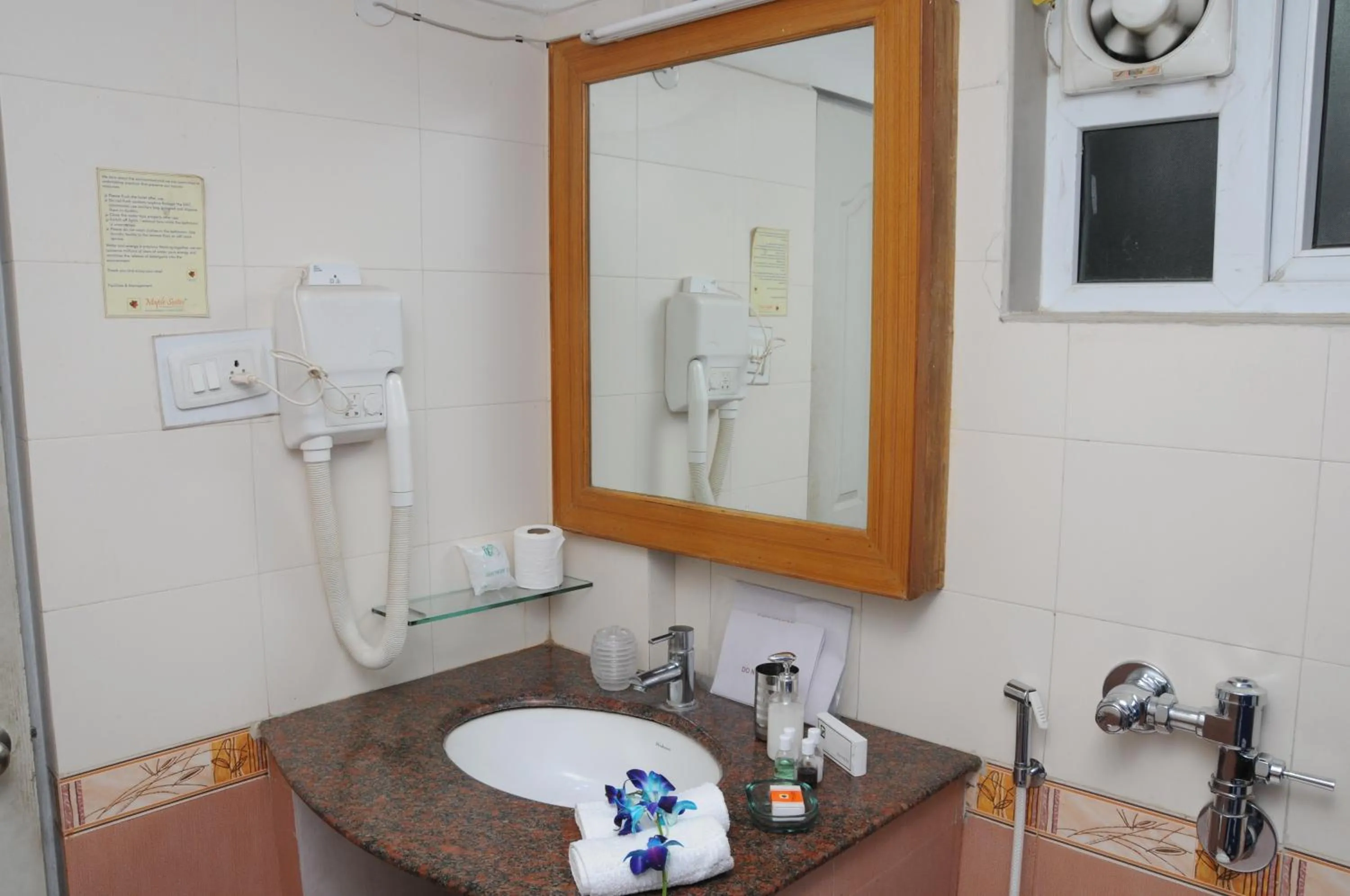 Bathroom in Maple Suites