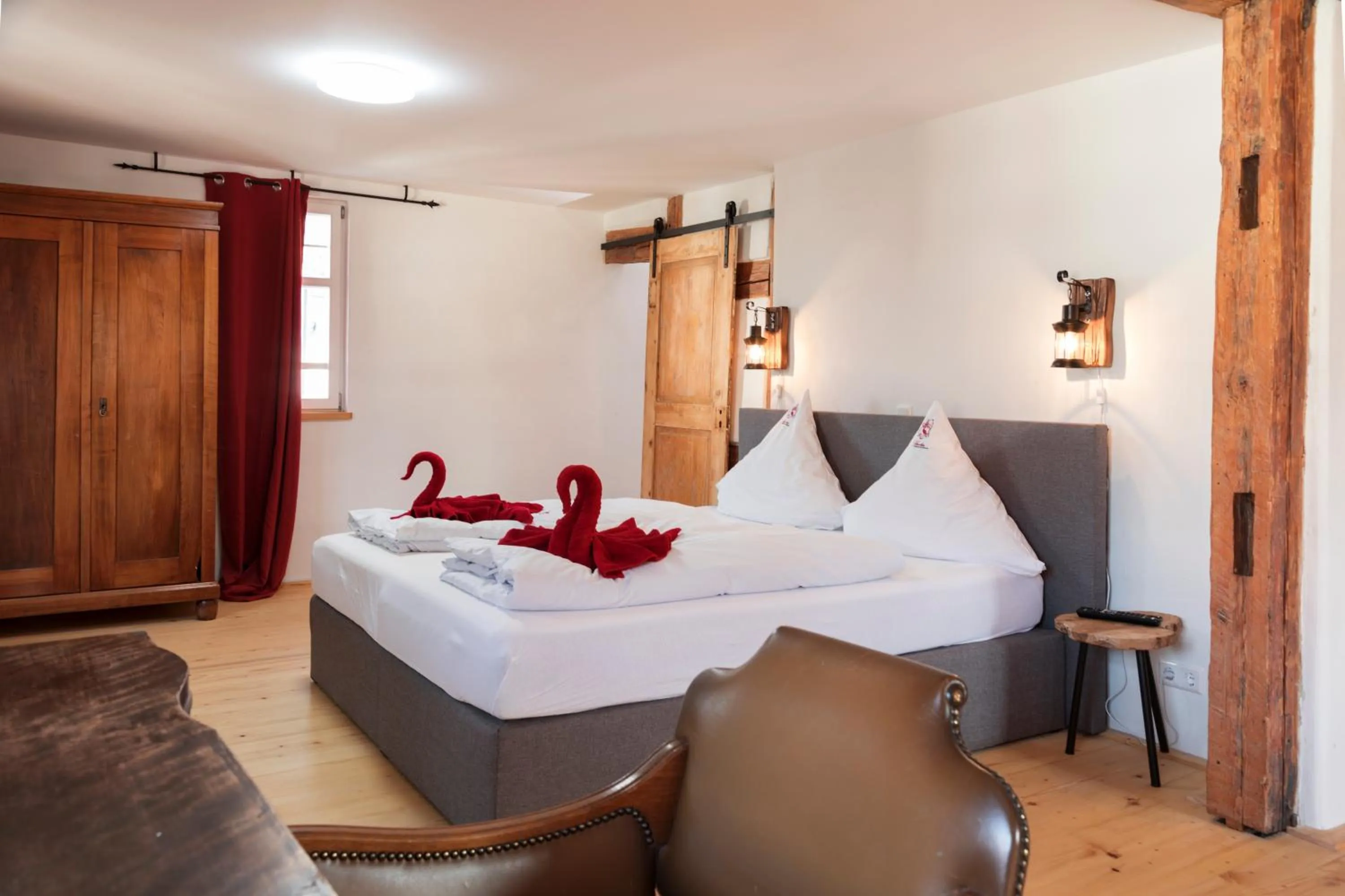 Bedroom, Bed in Bodensee Hotel Storchen