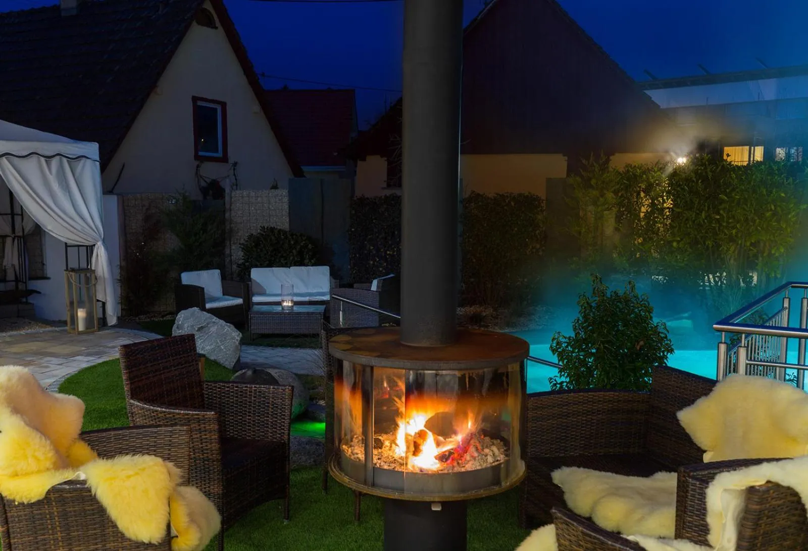 Swimming pool in Bodensee Hotel Storchen