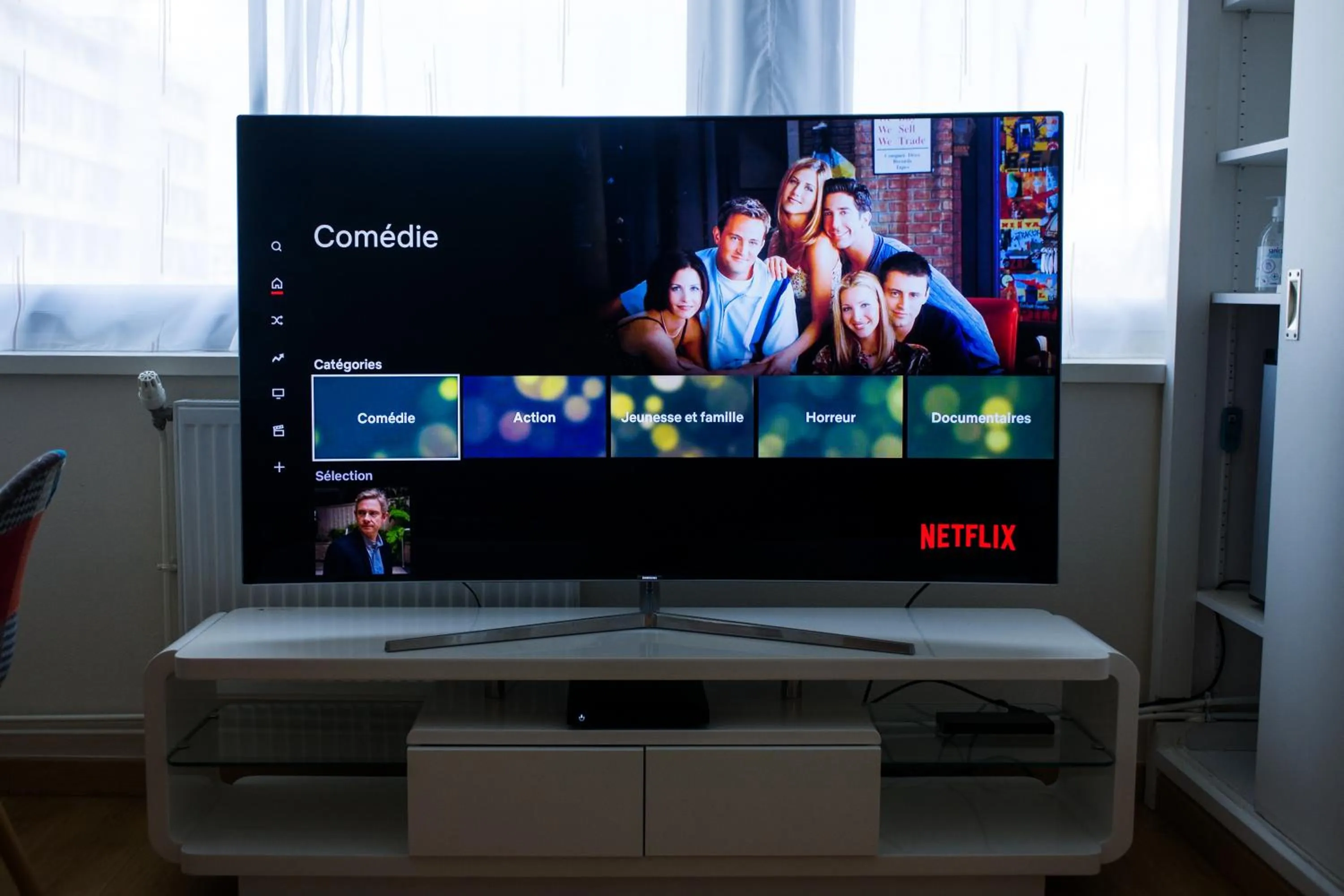 TV and multimedia in Chambre d'hôtes Au Coeur De NancyB&B proche gare de Nancy