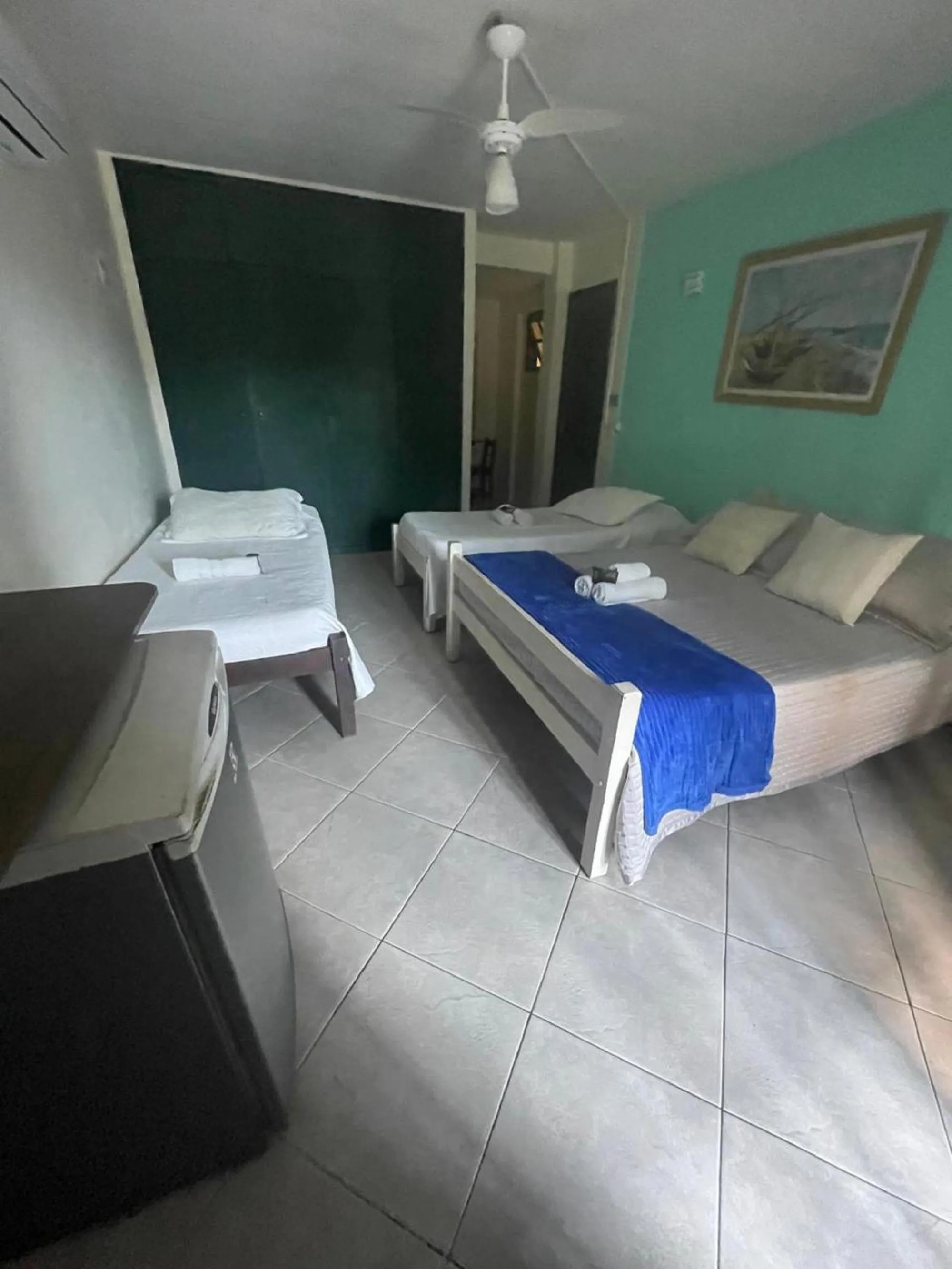 Bed in Pousada Saint Germain