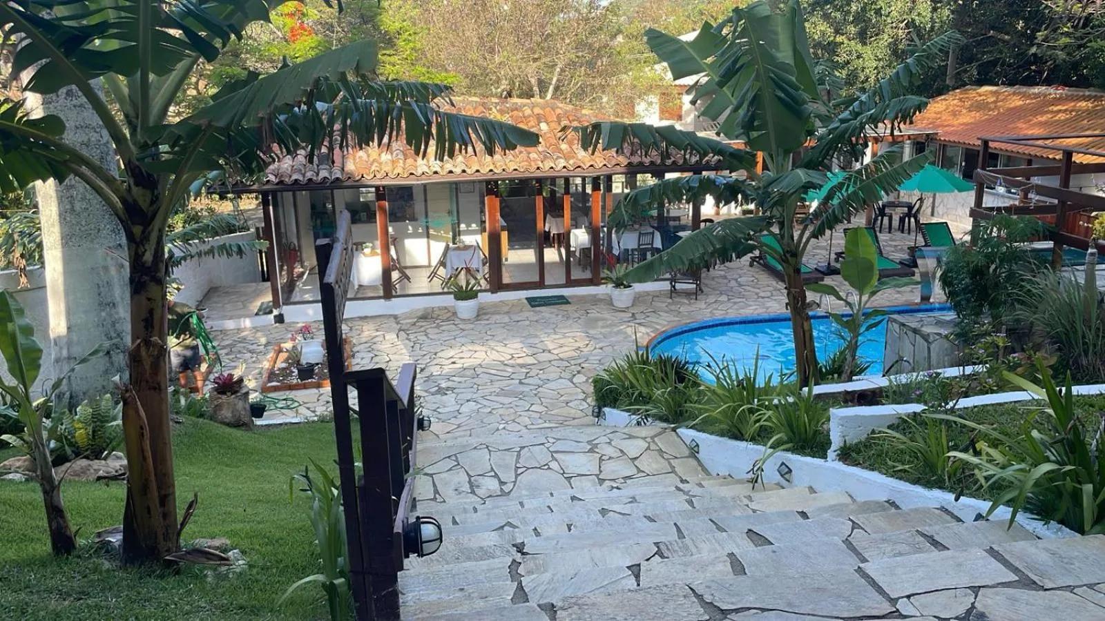 Spring in Pousada Saint Germain