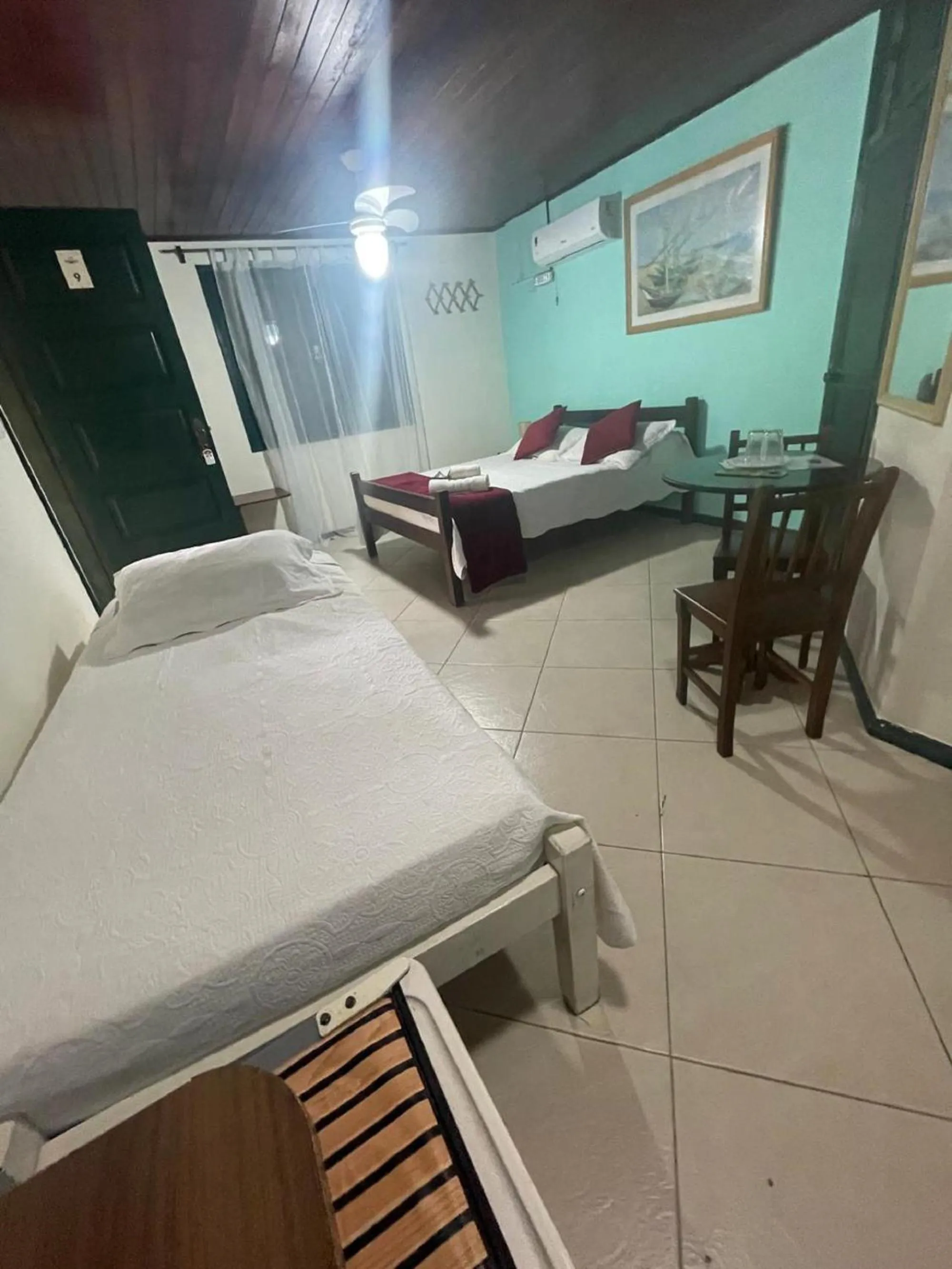 Bed in Pousada Saint Germain