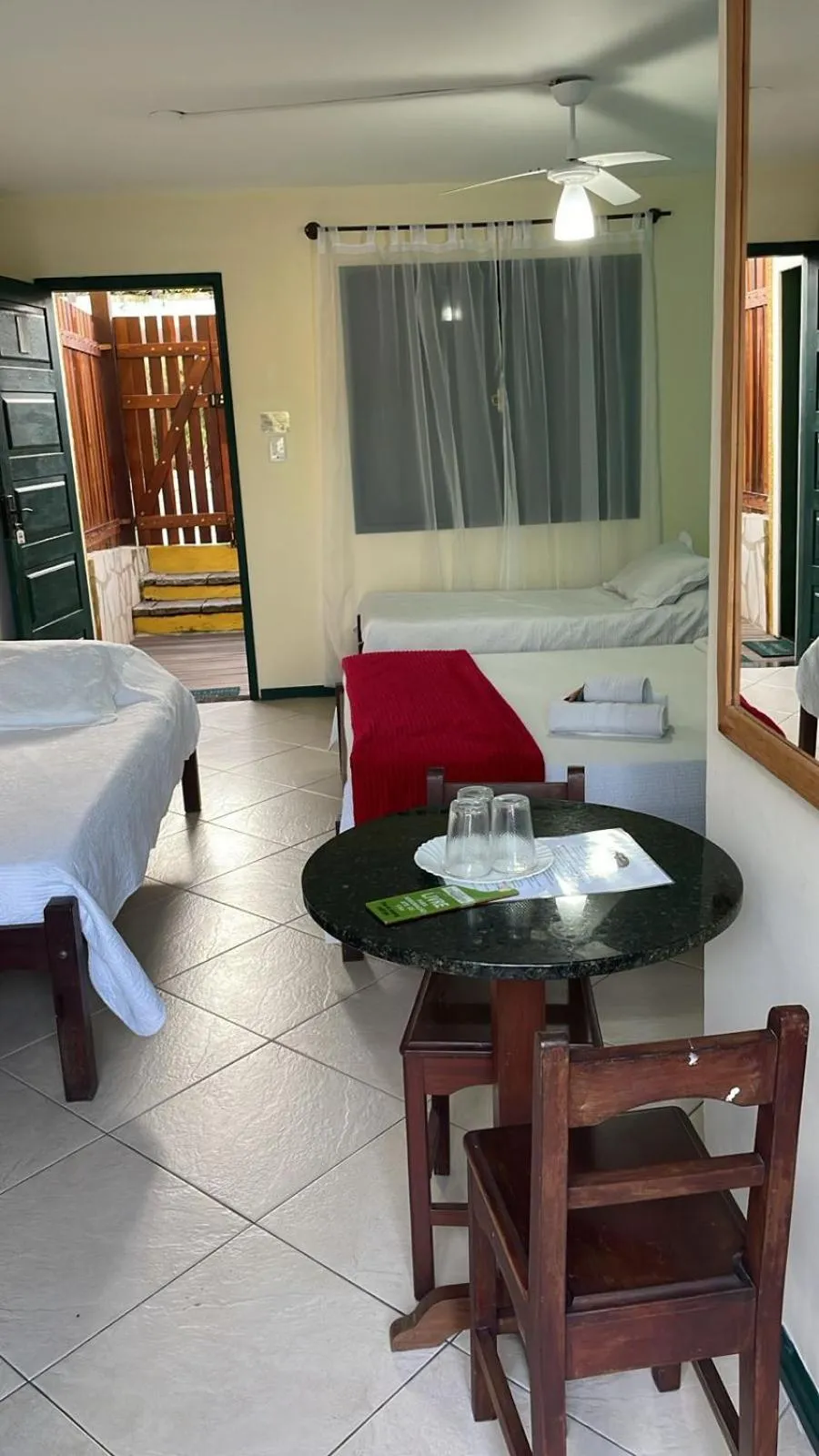 Bed in Pousada Saint Germain