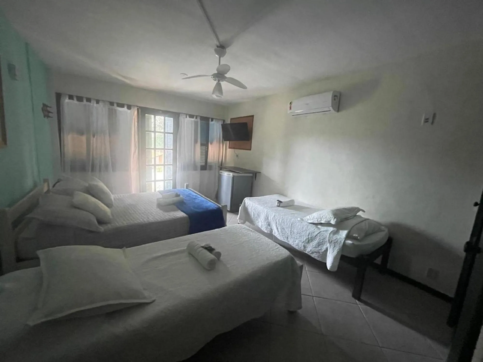 Bed in Pousada Saint Germain