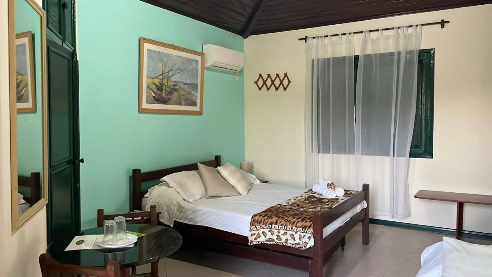 Bed in Pousada Saint Germain