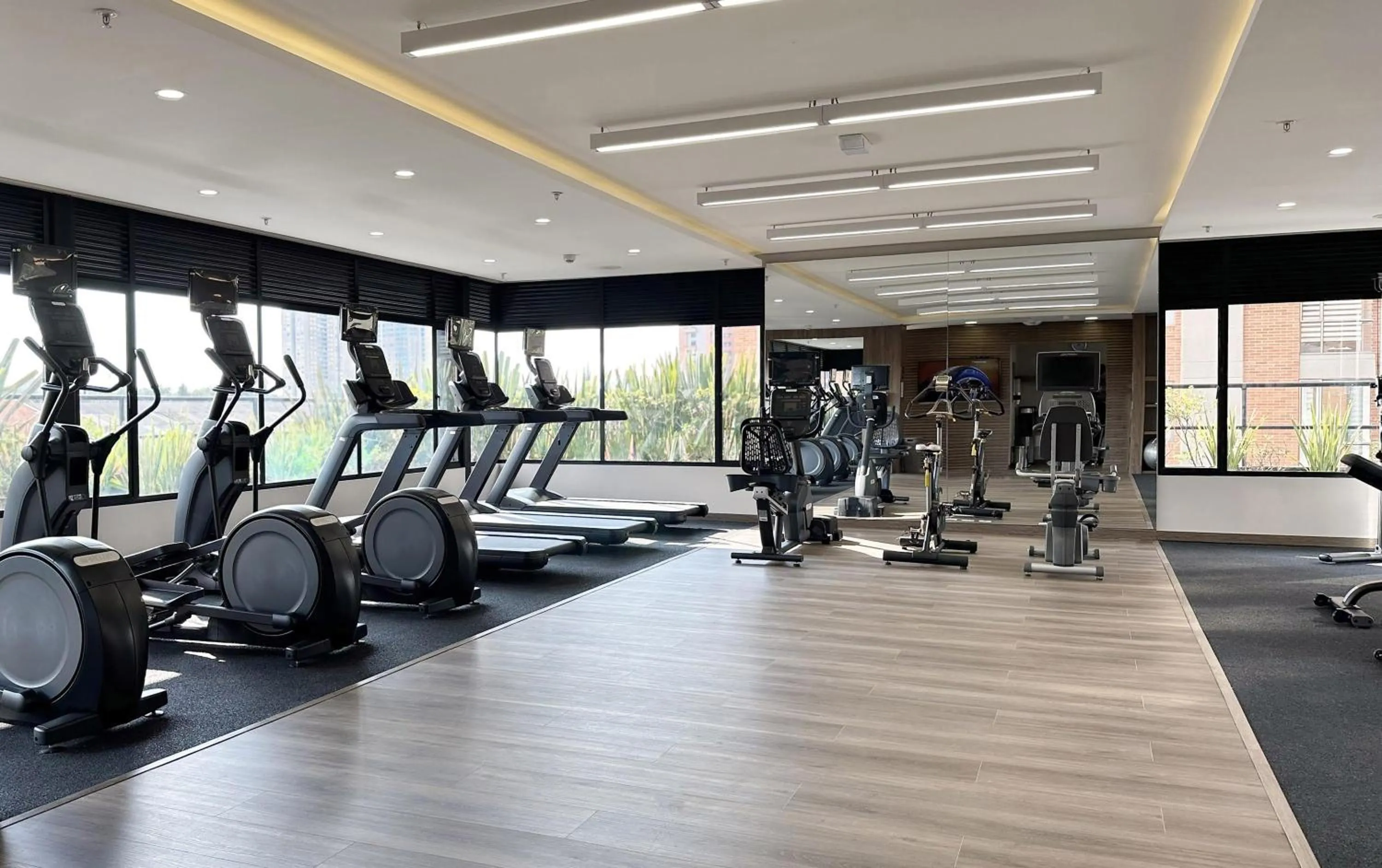 Fitness centre/facilities in Hilton DoubleTree Bogotá Salitre AR