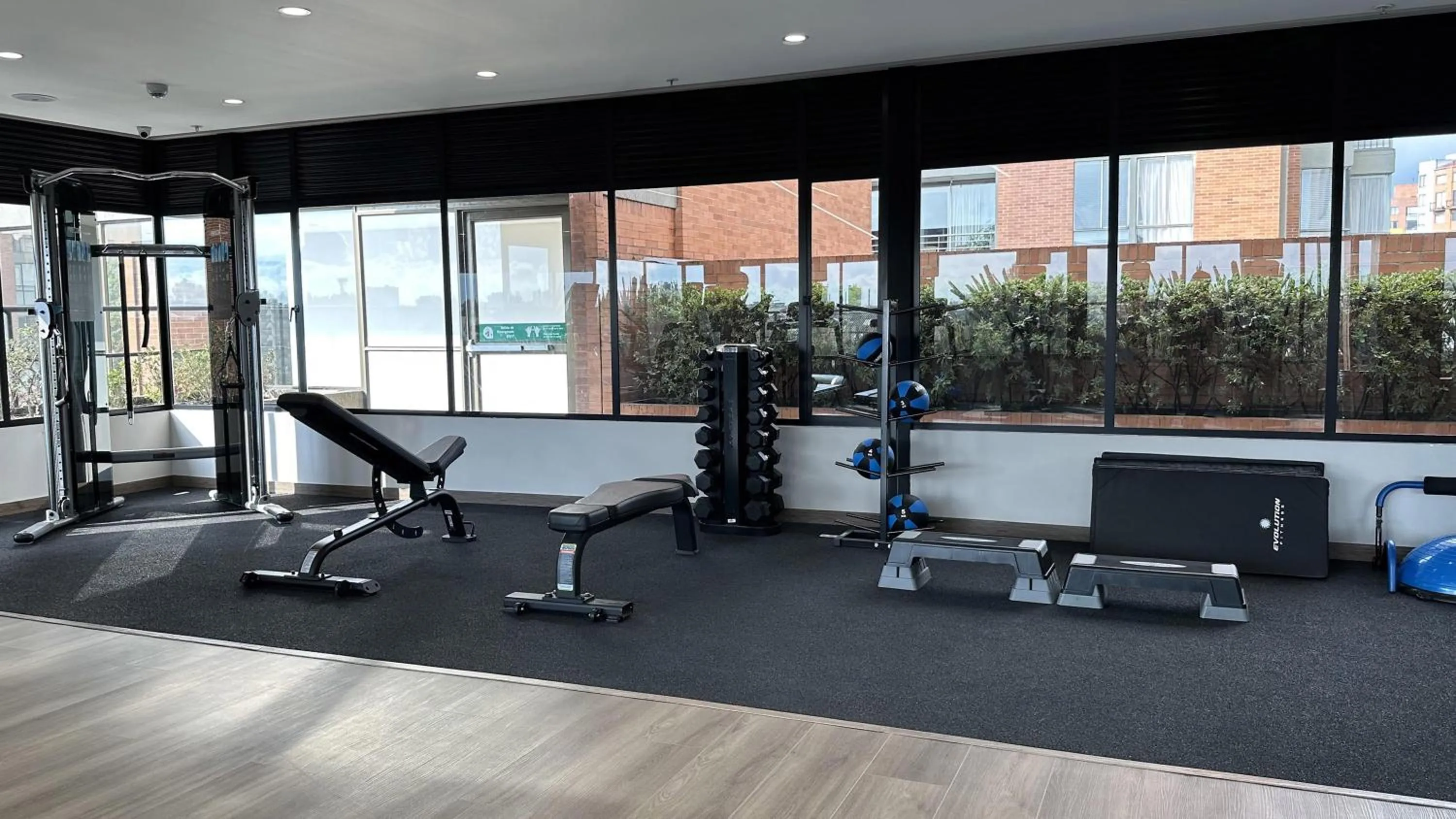 Fitness centre/facilities in Hilton DoubleTree Bogotá Salitre AR