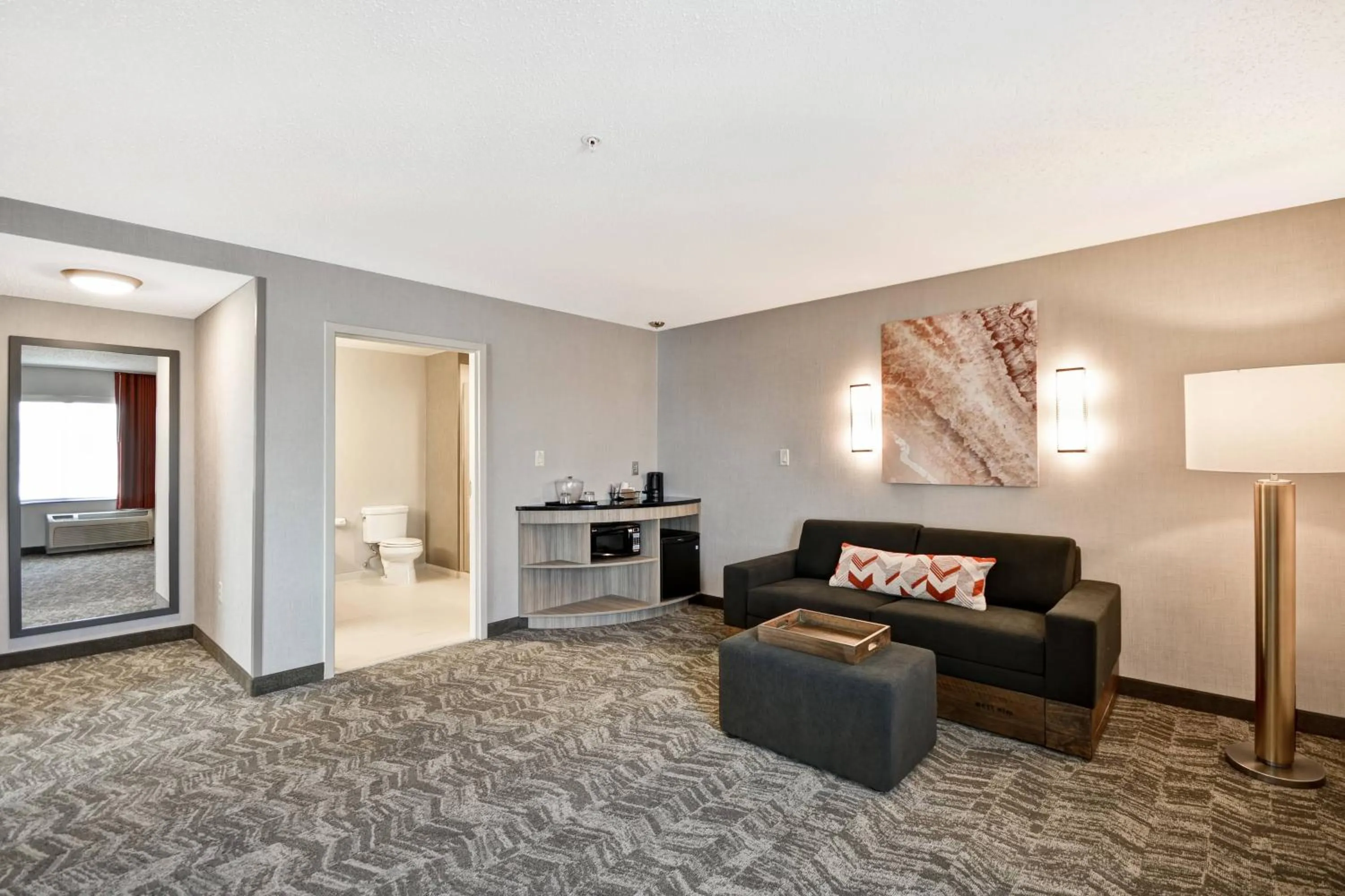 Living room in SpringHill Suites by Marriott Indianapolis Airport/Plainfield