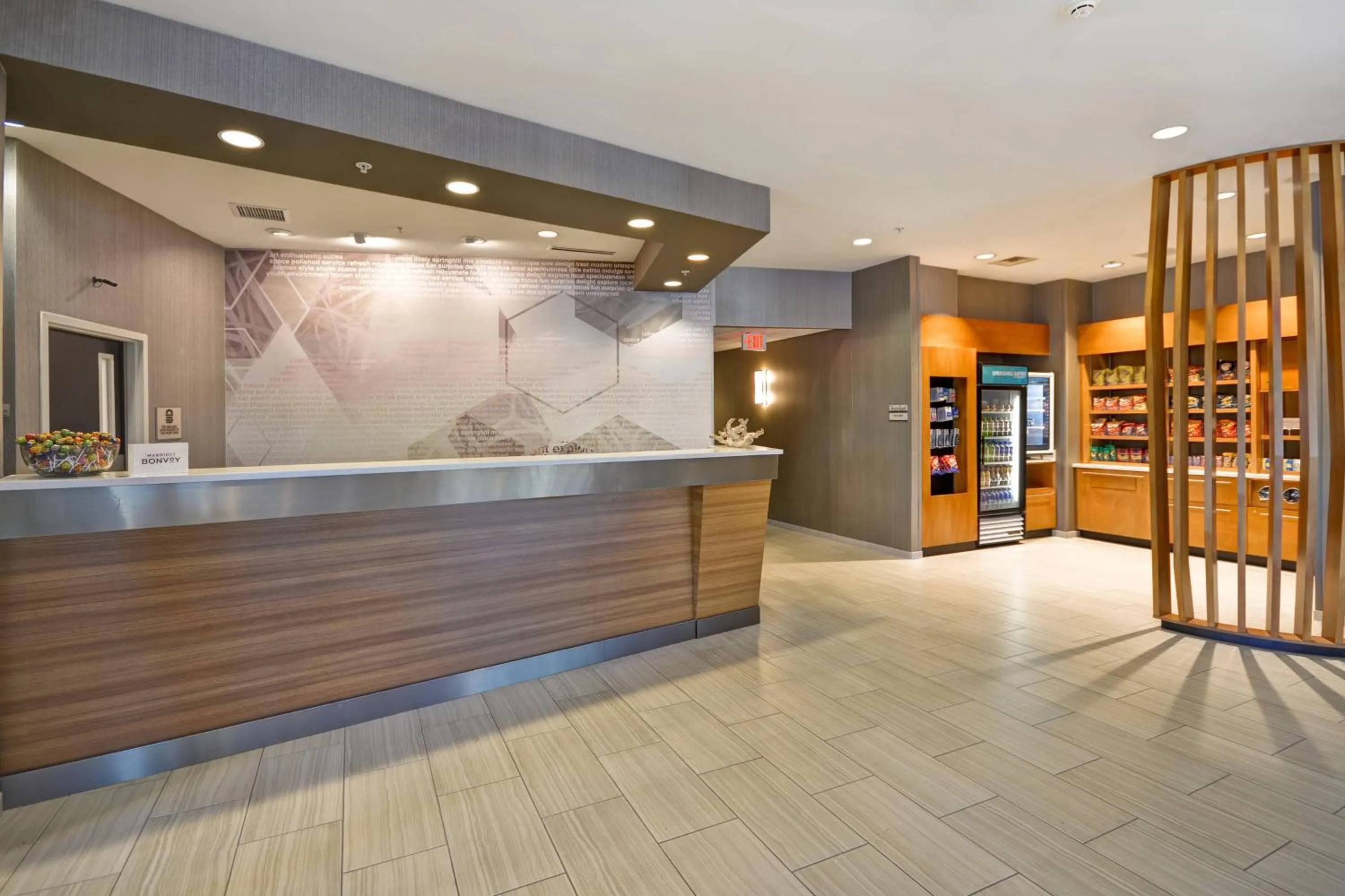 Lobby or reception in SpringHill Suites by Marriott Indianapolis Airport/Plainfield