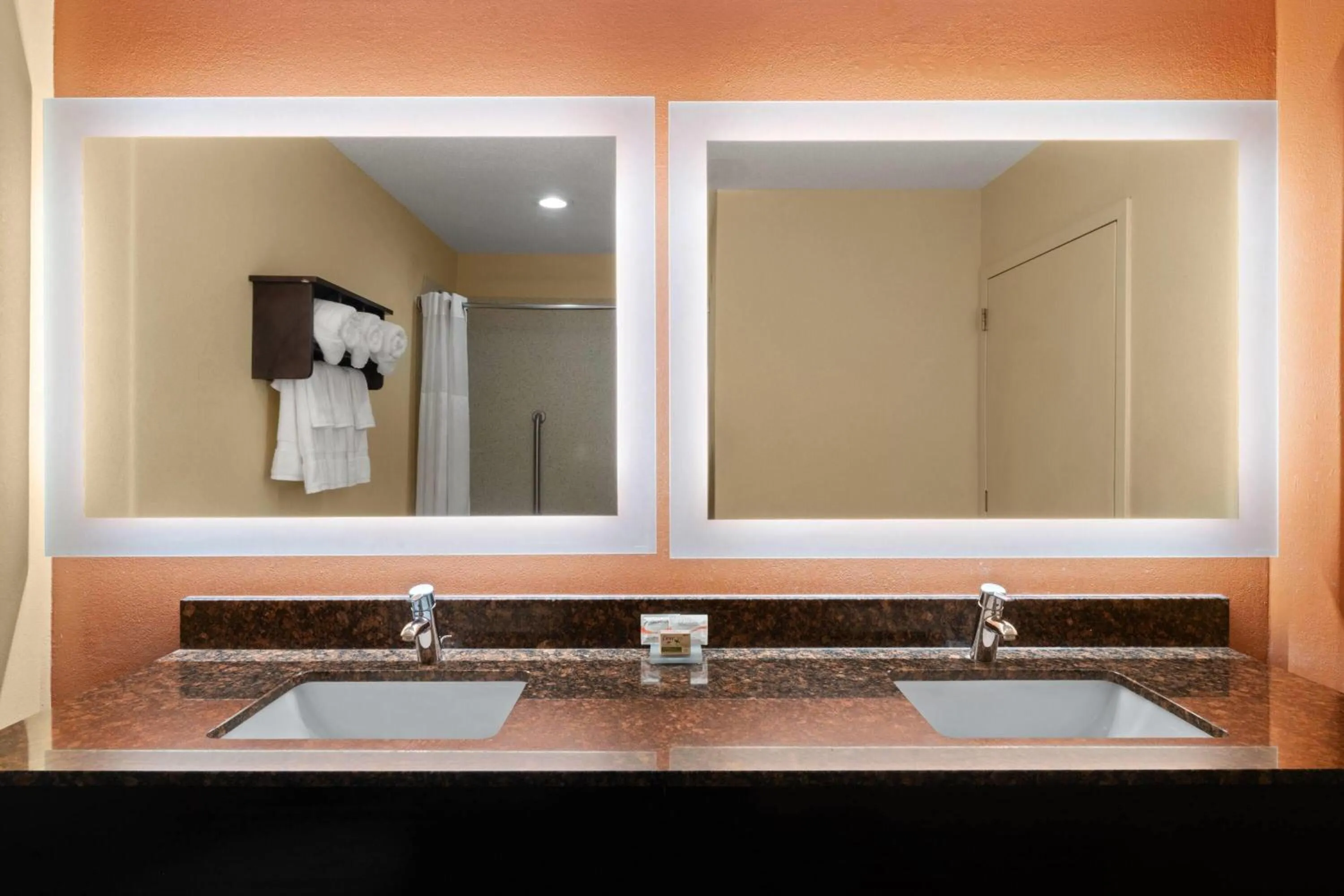 Bathroom in La Quinta by Wyndham Florence