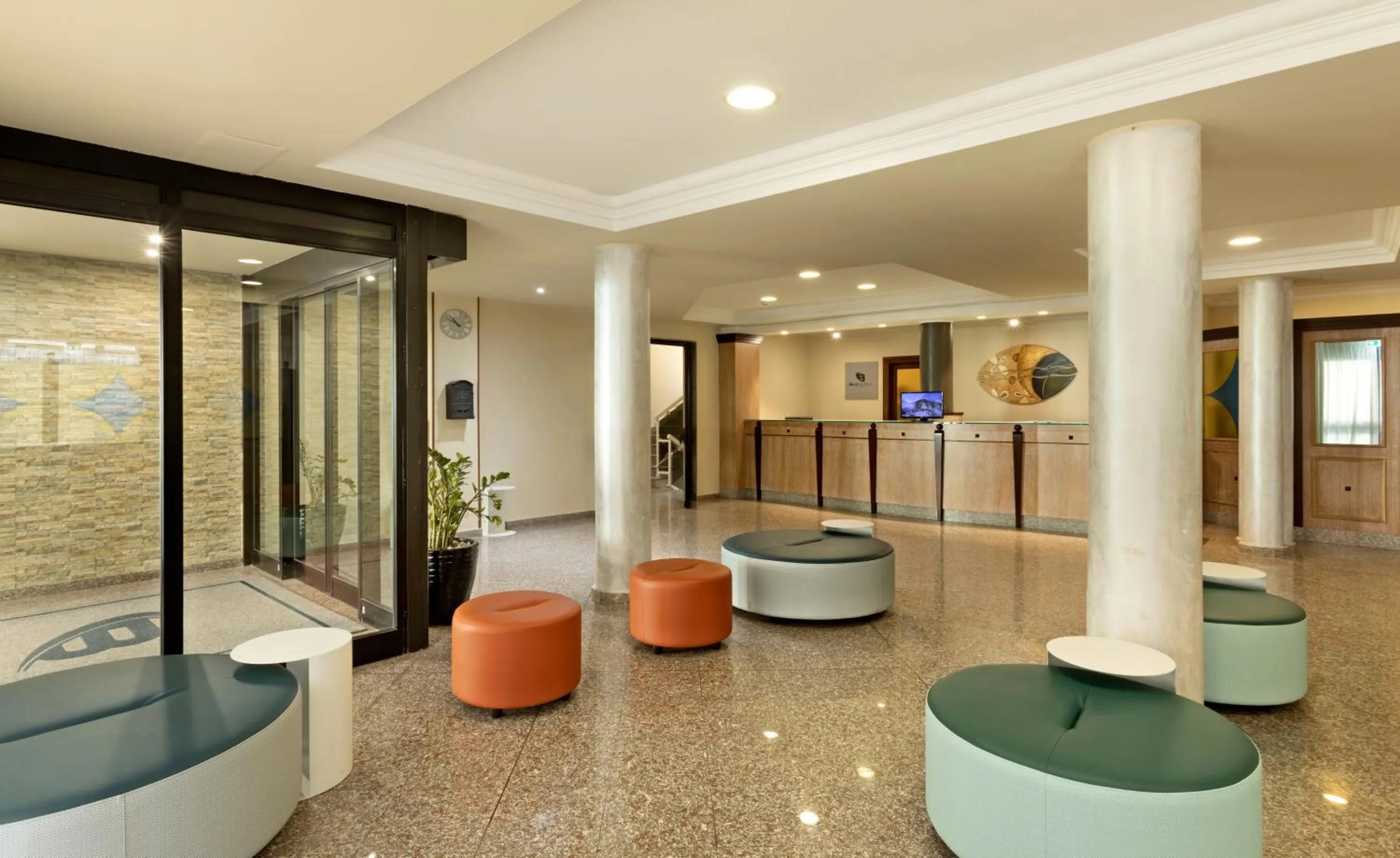 Lobby or reception in Rina Hotel